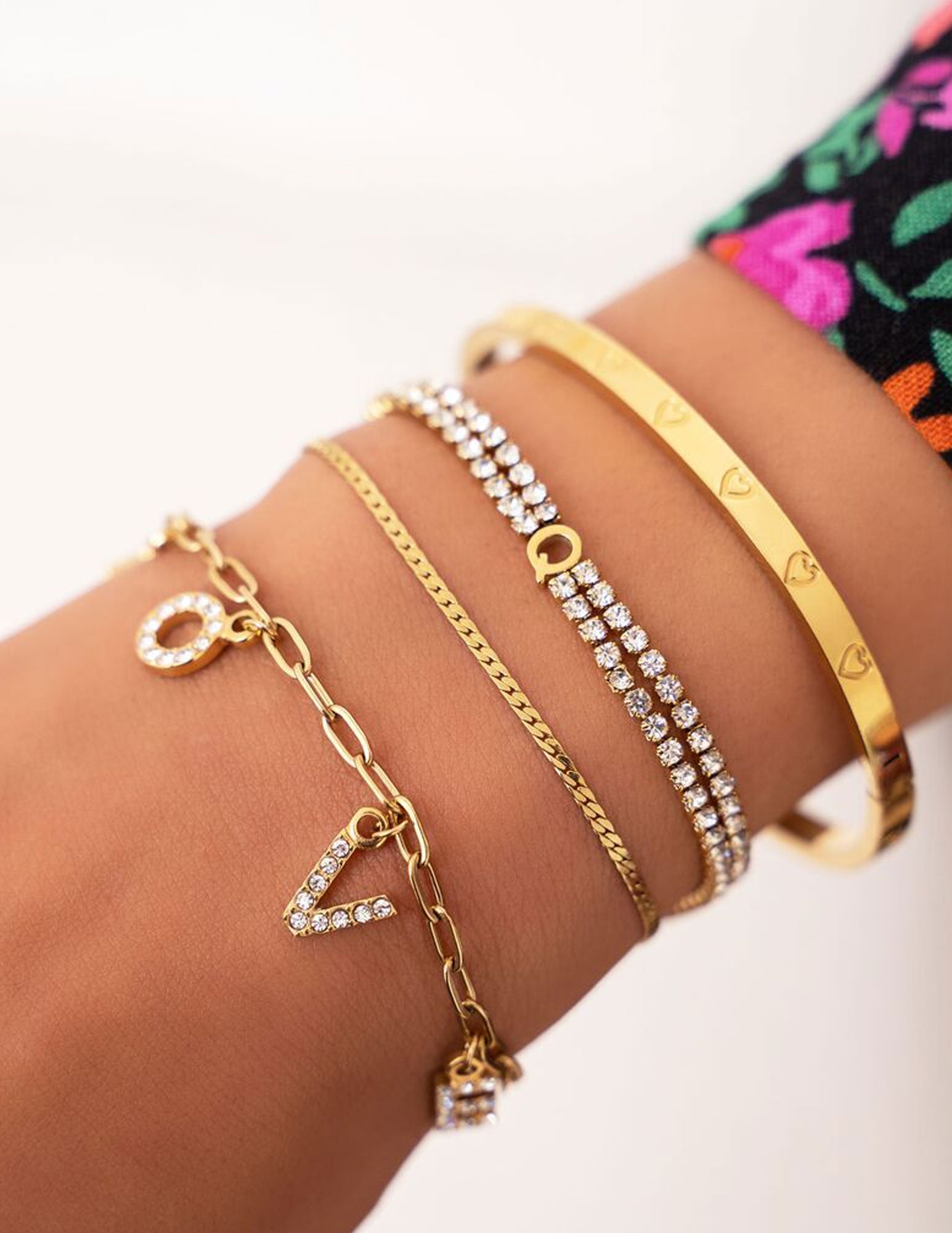 My Jewellery Armband Love MJ07722 Zilver