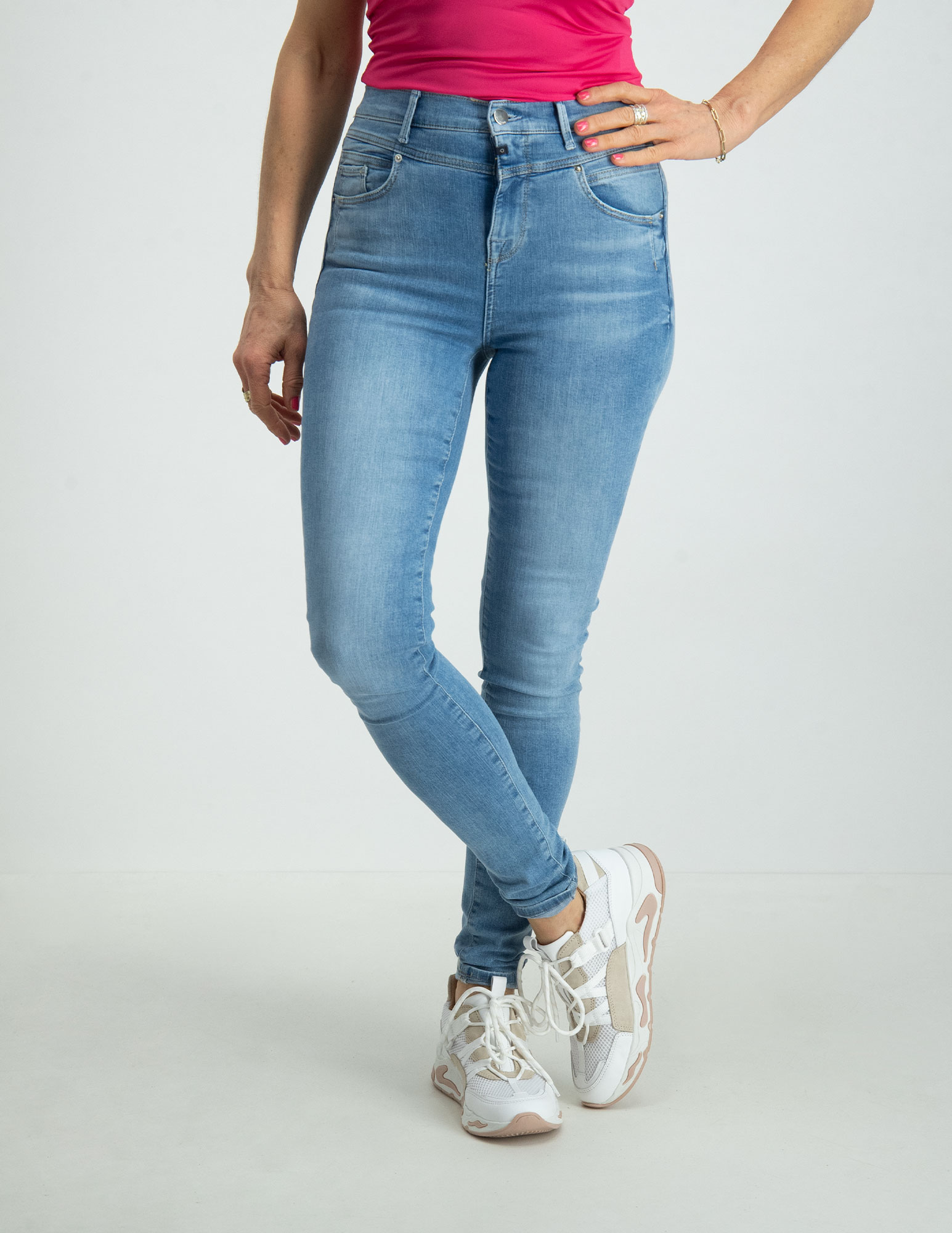 Cup of Joe Jeans skinny fit Lisa Licht blauw