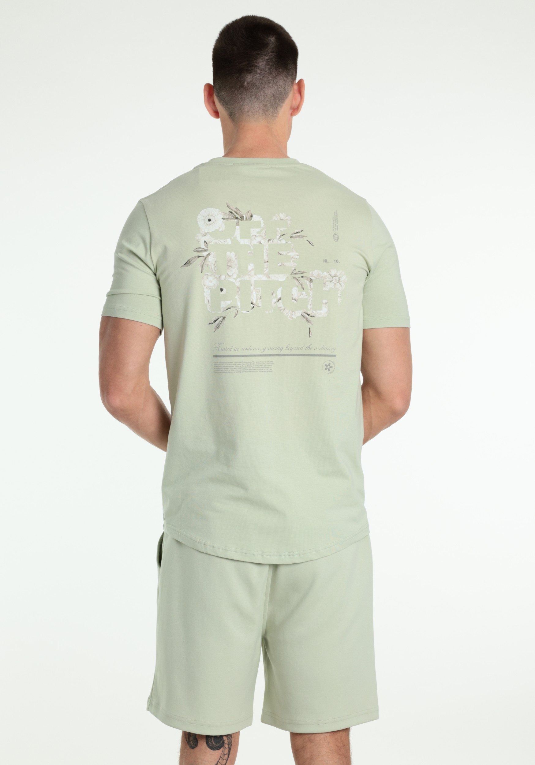 Off The Pitch T-shirt Blossom OTP261024 Licht groen