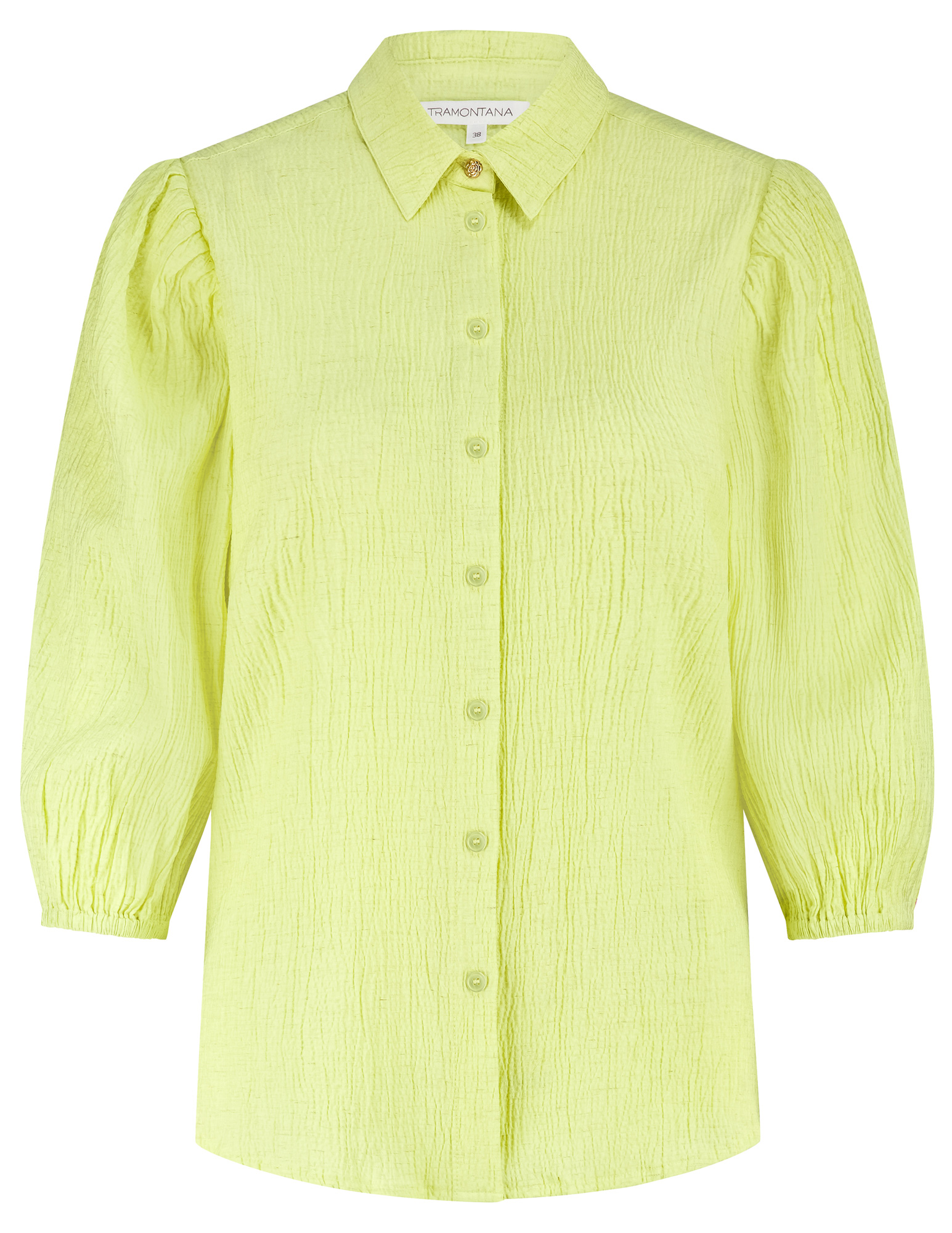 Tramontana Blouse Creased puff-sleeve C30-19-301