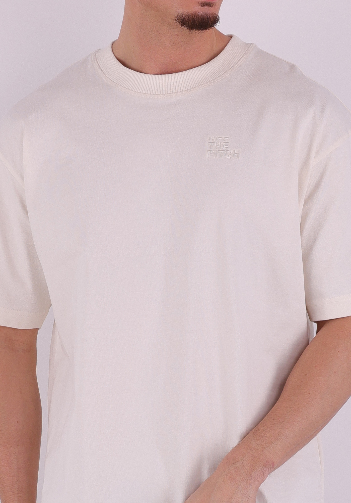 Off The Pitch T-shirt Corsage OTP261027 Ecru