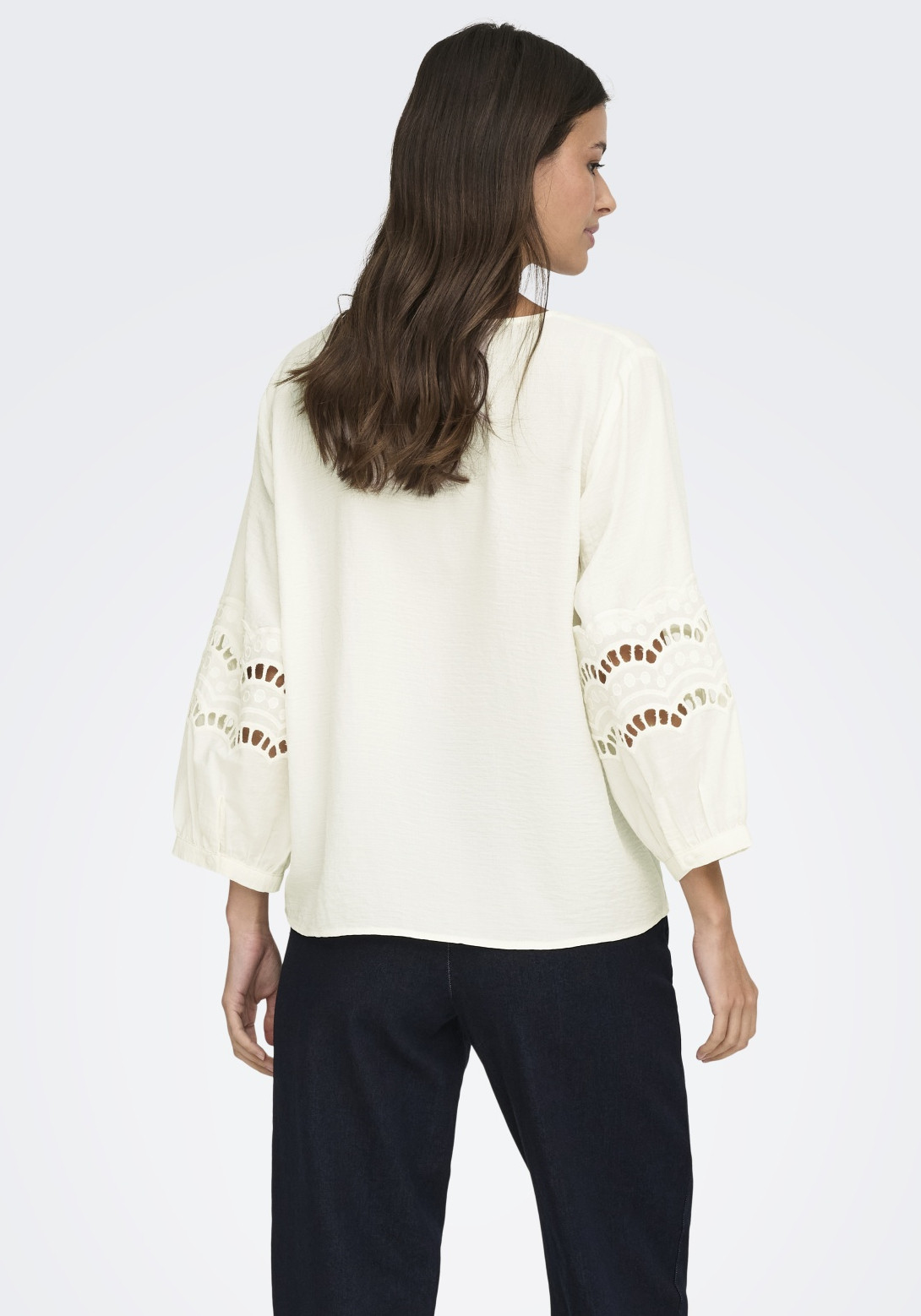 JDY Blouse Hannah 15368619 Wolwit-ecru