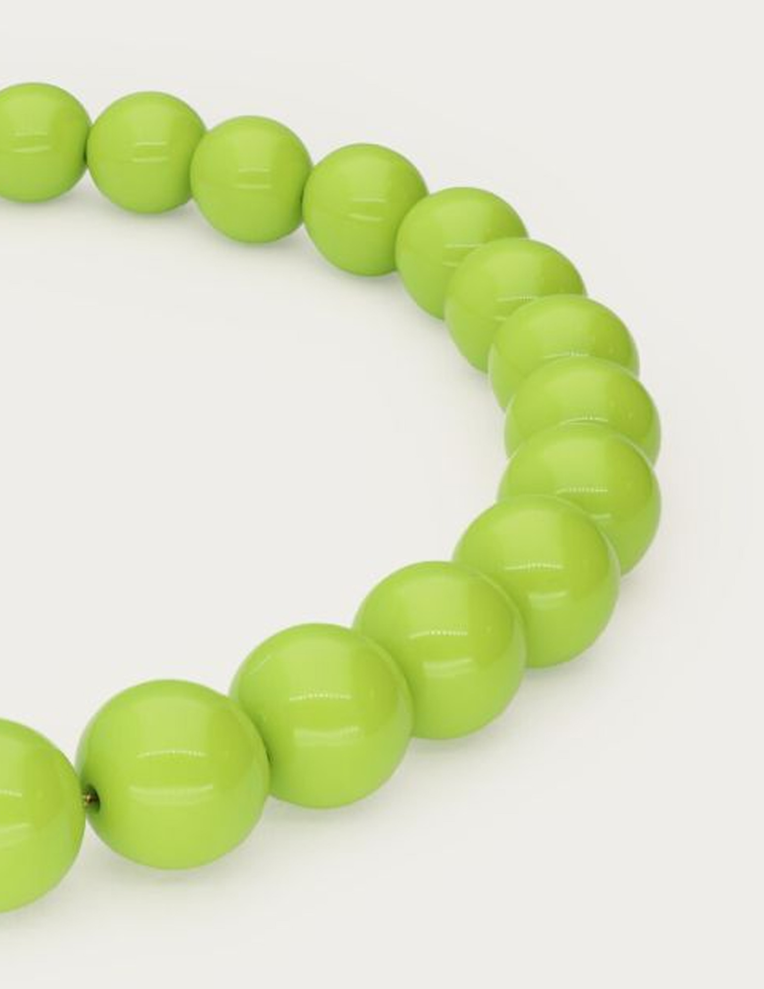 My Jewellery Kralen ketting MJ13955 Licht groen