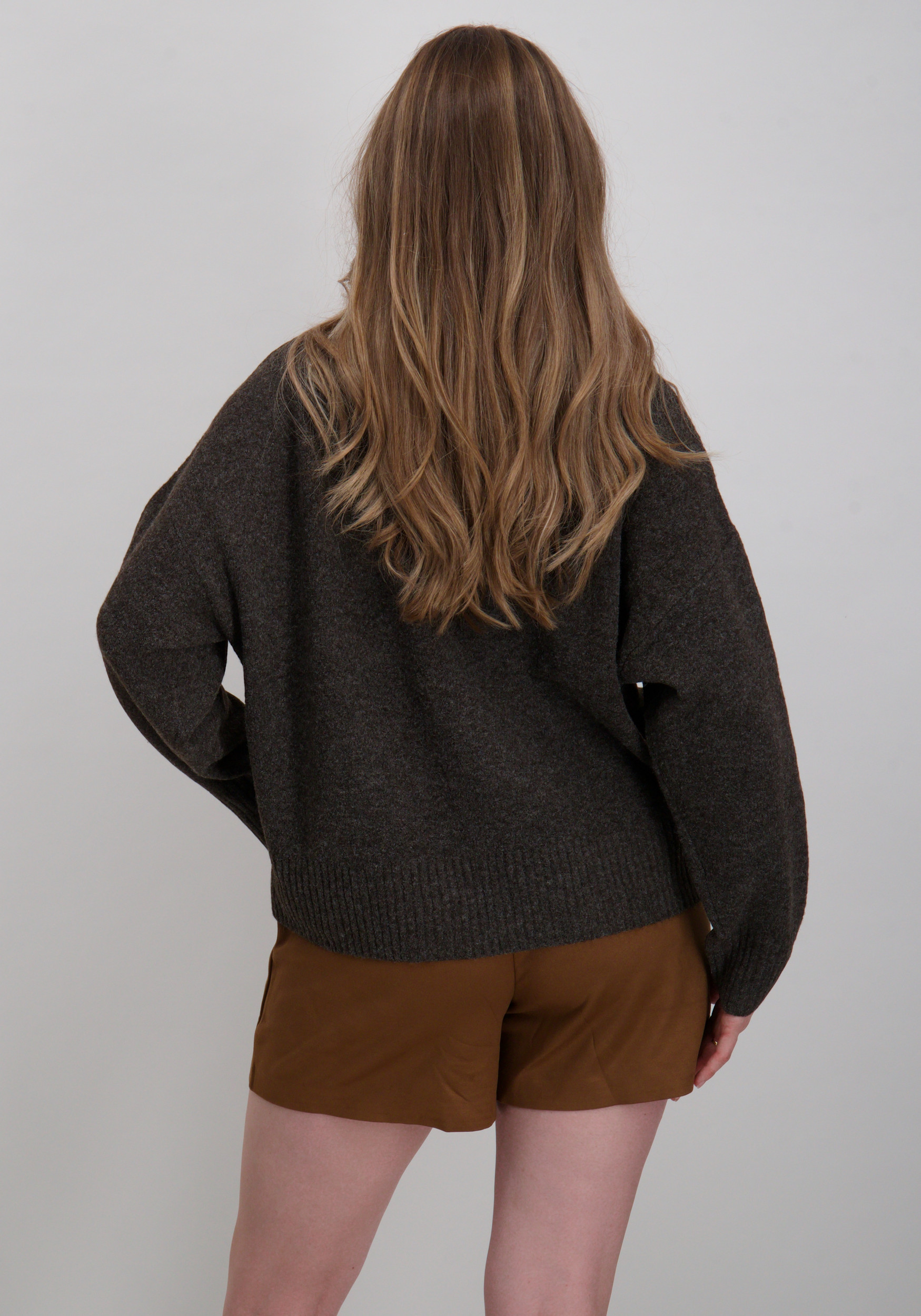 Vero moda Trui Boom 10320463 Donker bruin