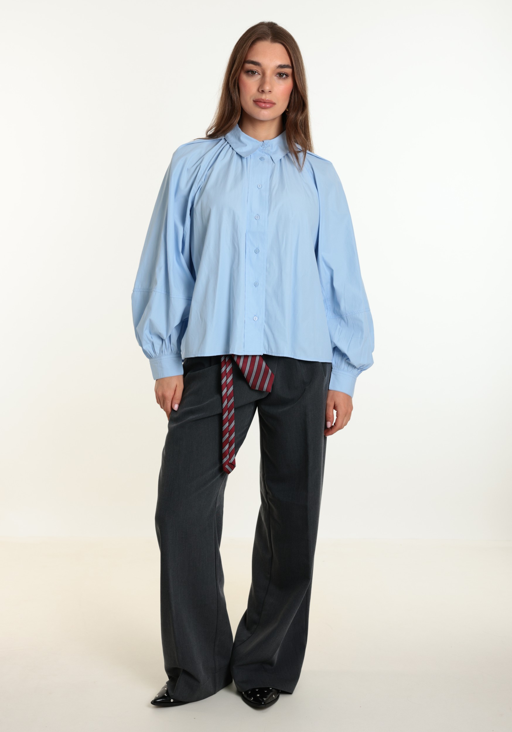 ONLY Blouse River 15370568 Blauw
