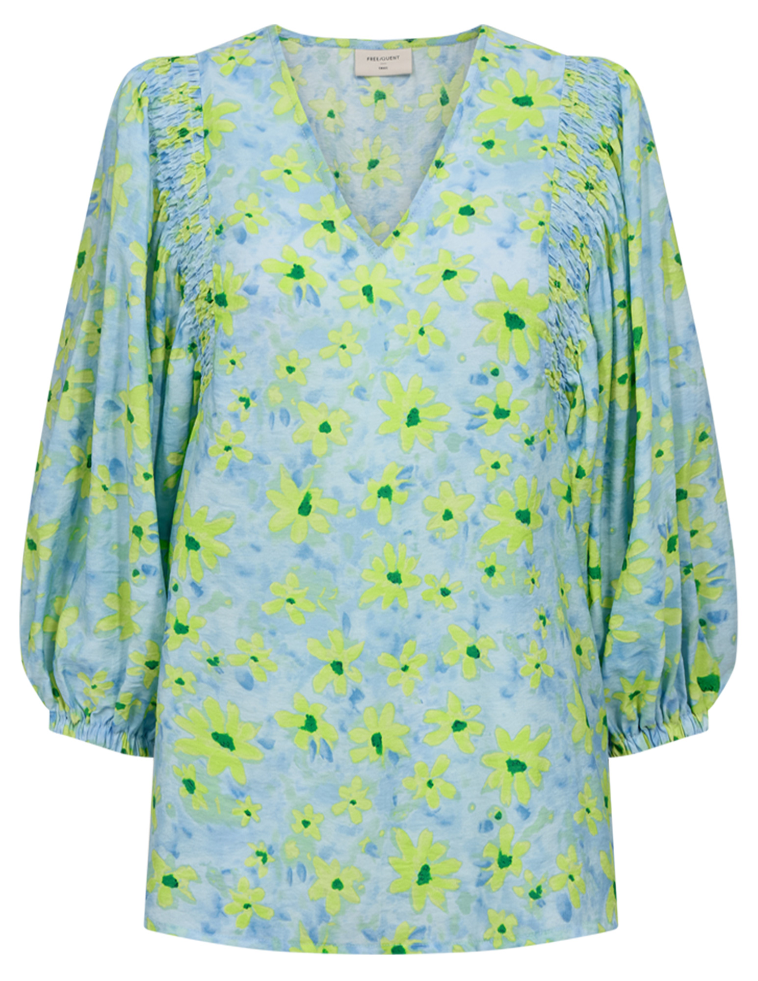 FREE|QUENT Blouse Jovi 208165 Licht blauw