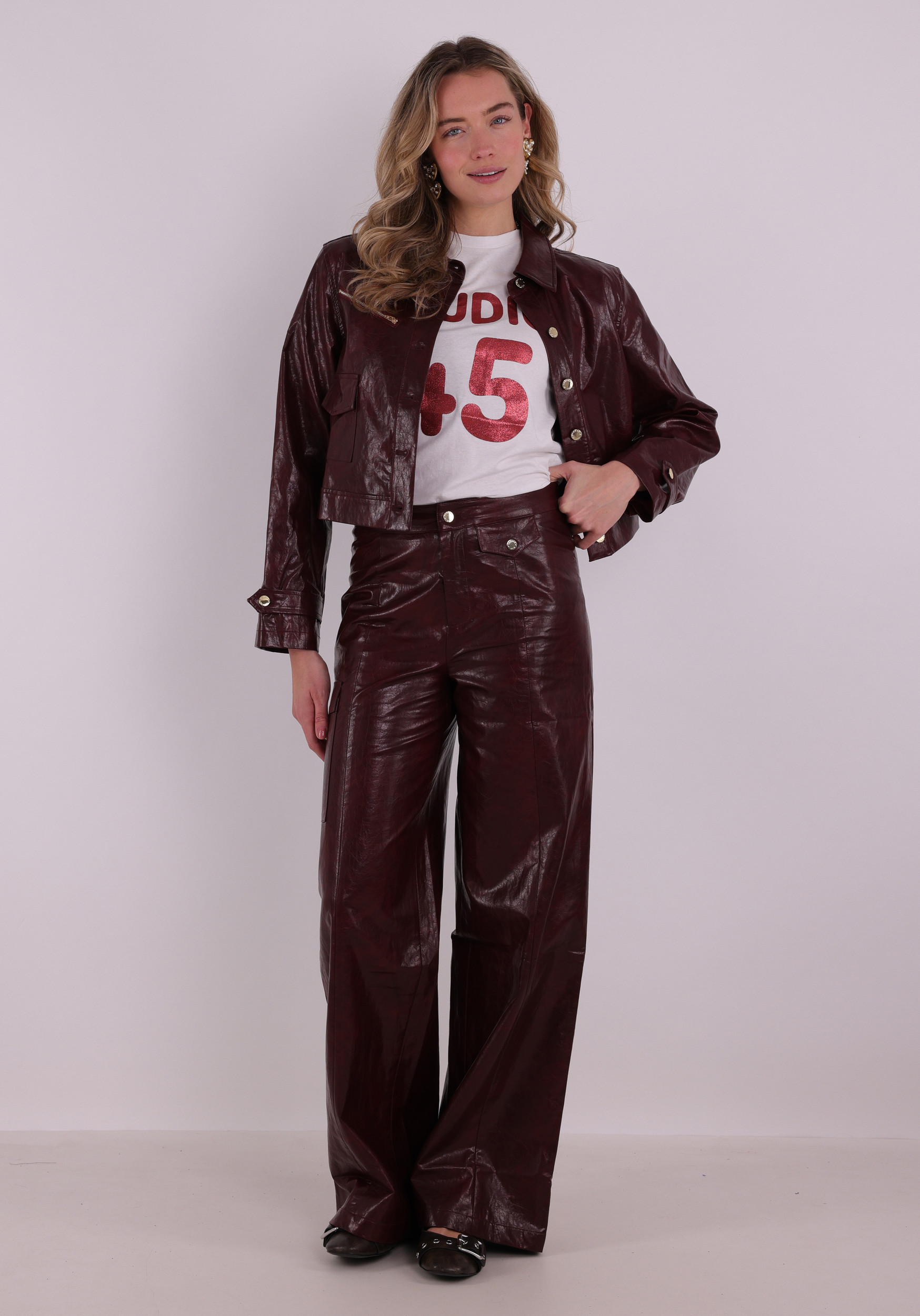 Ichi T-shirt Camino 20125211 Wit