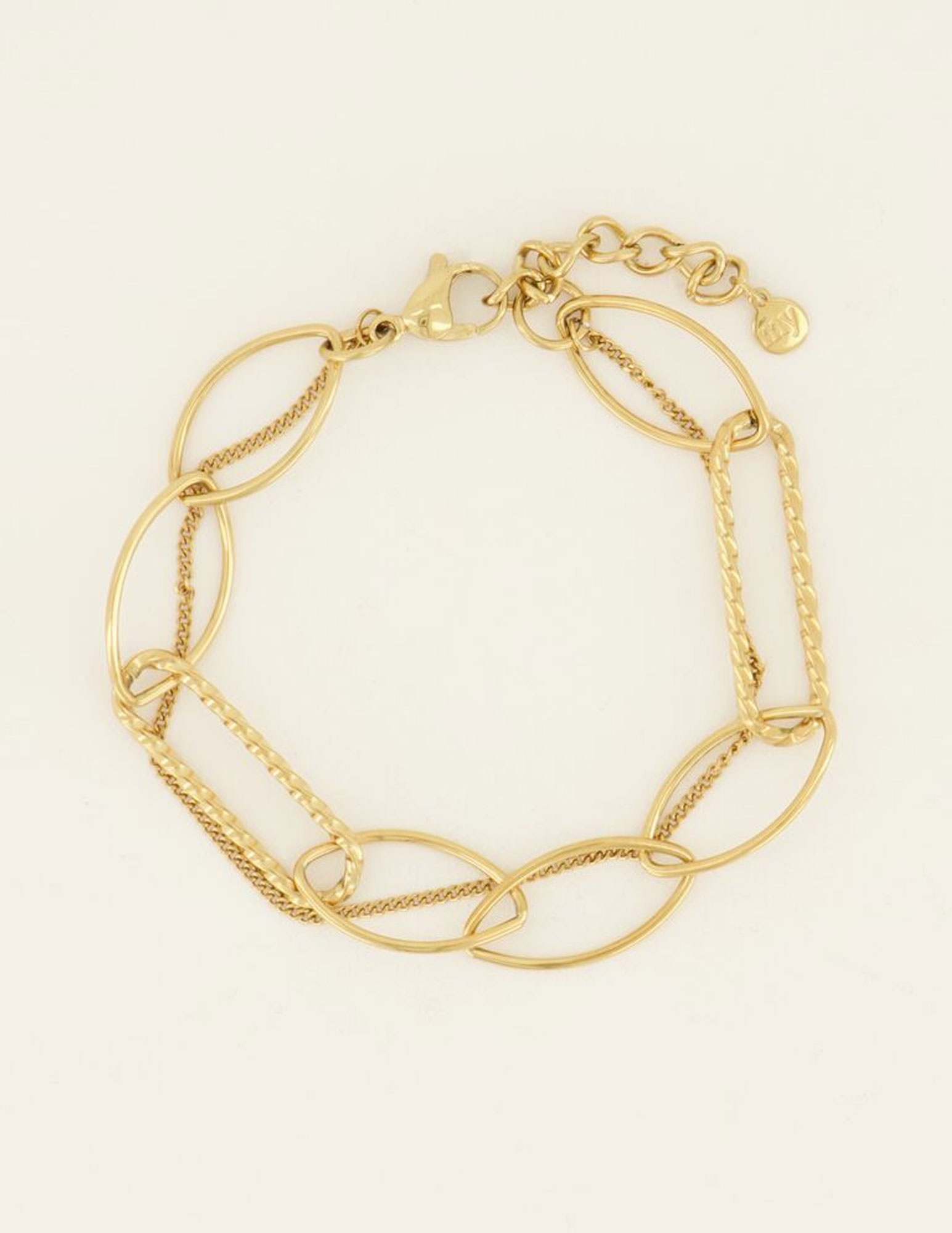 My Jewellery Dubbele armband MJ07905 Goud