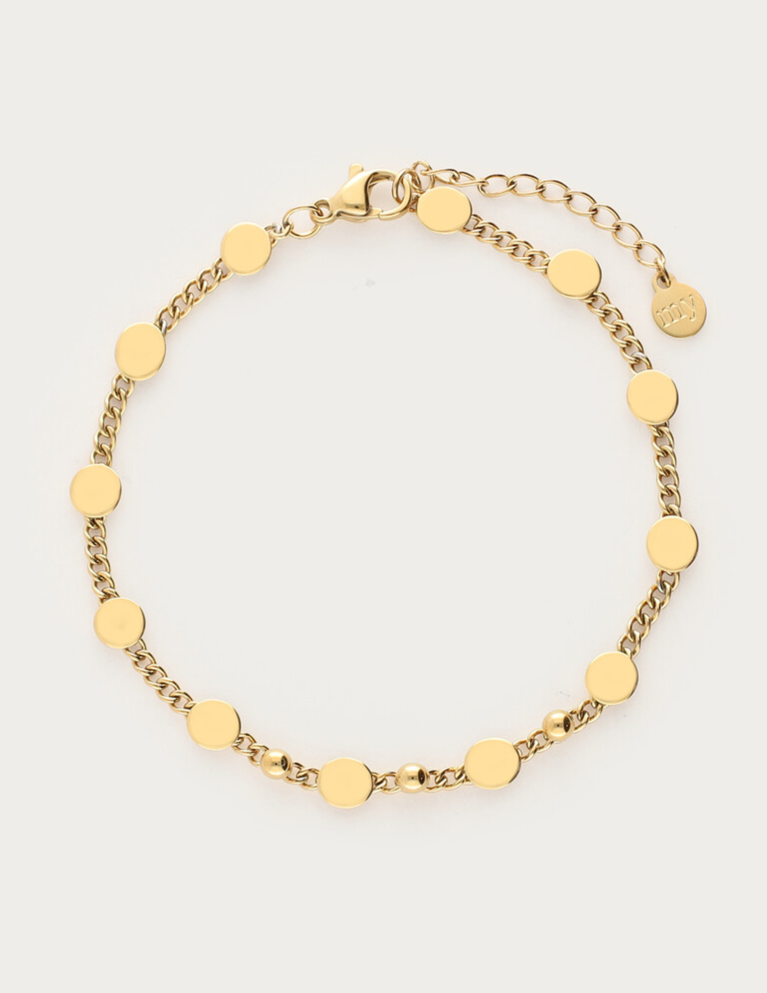 My Jewellery Bold armband met munten MJ14142 Goud