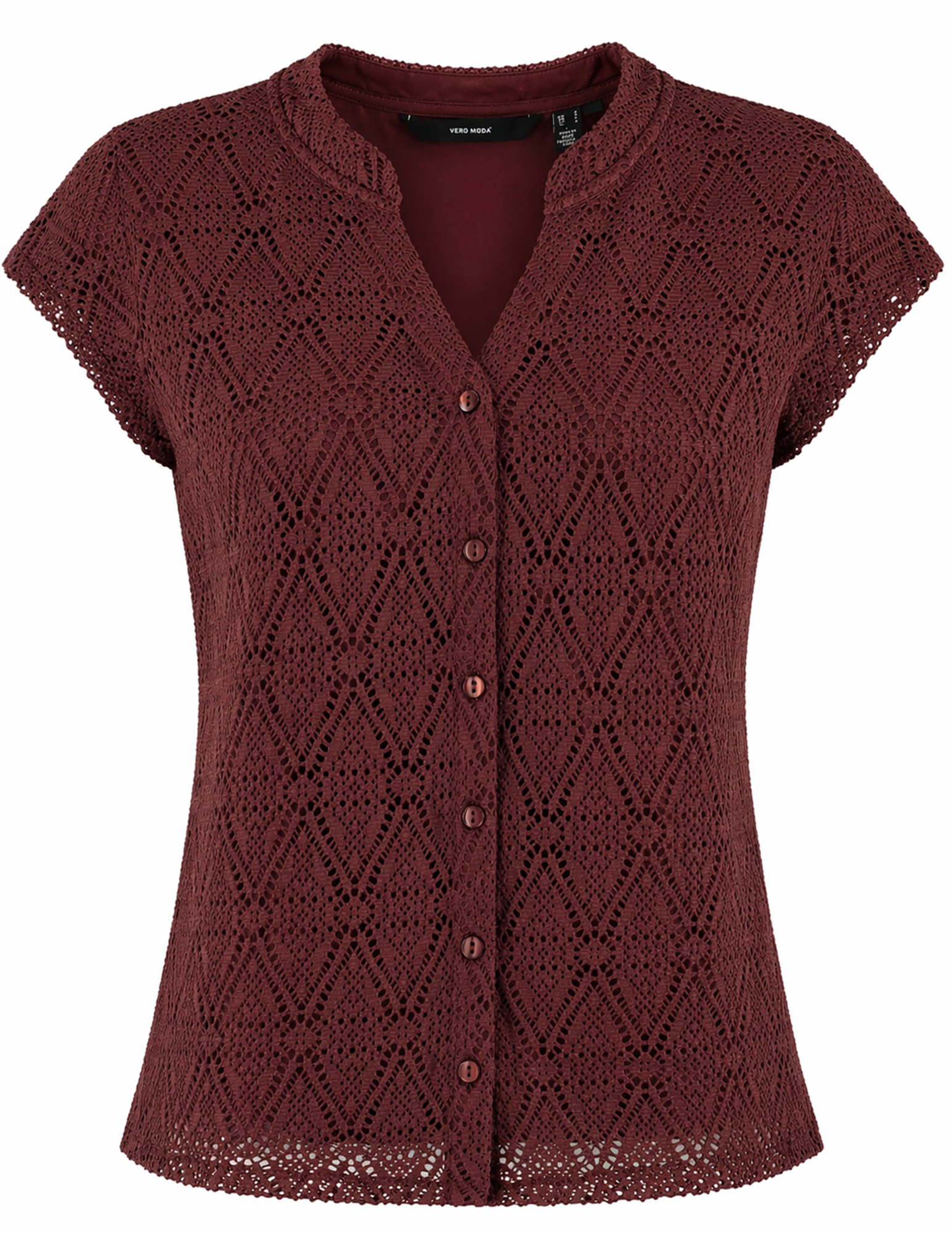 VERO MODA Top Maya 10341413 Bruin