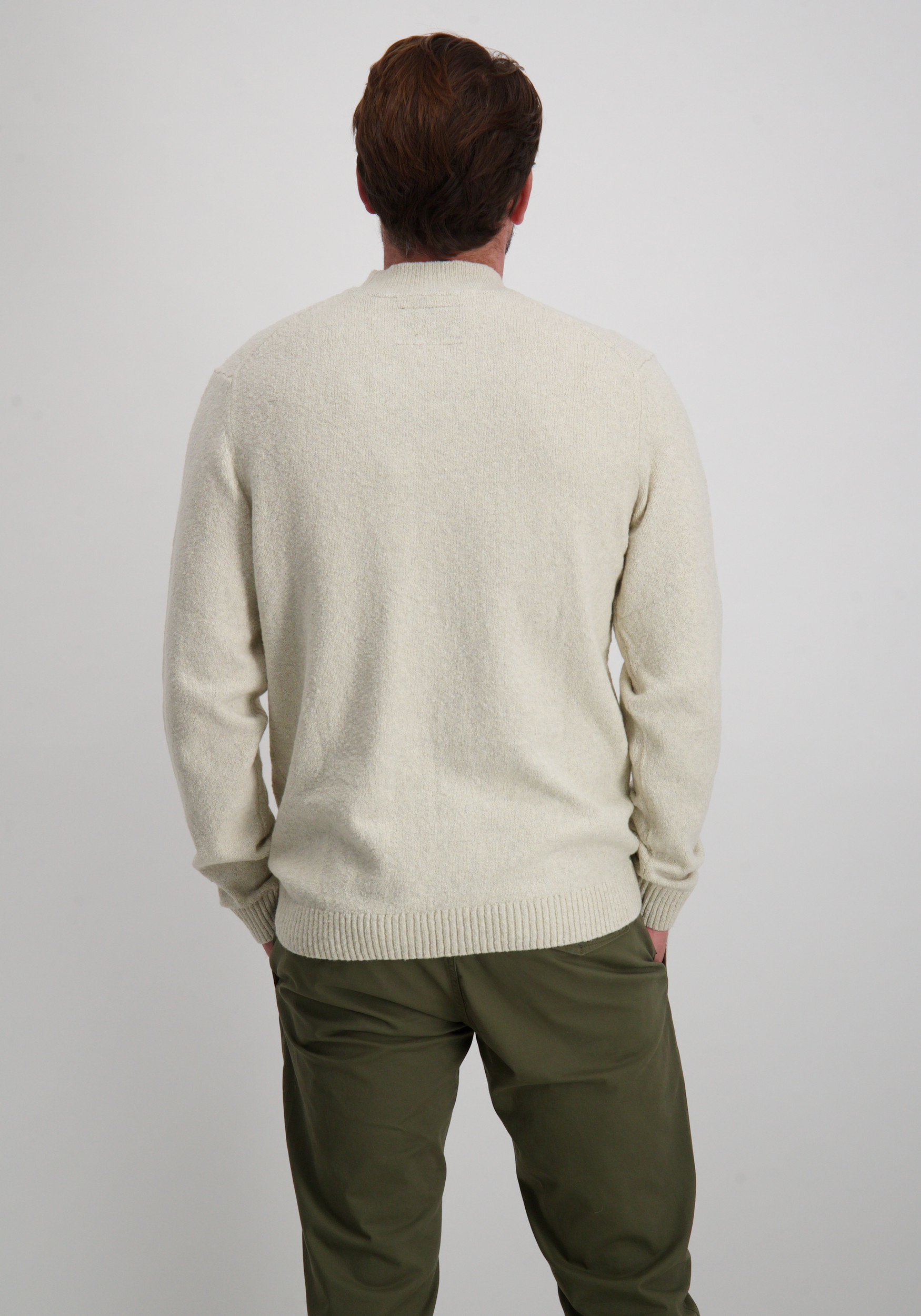 Jack & jones Trui Blamaverick 12286144 Wolwit-ecru