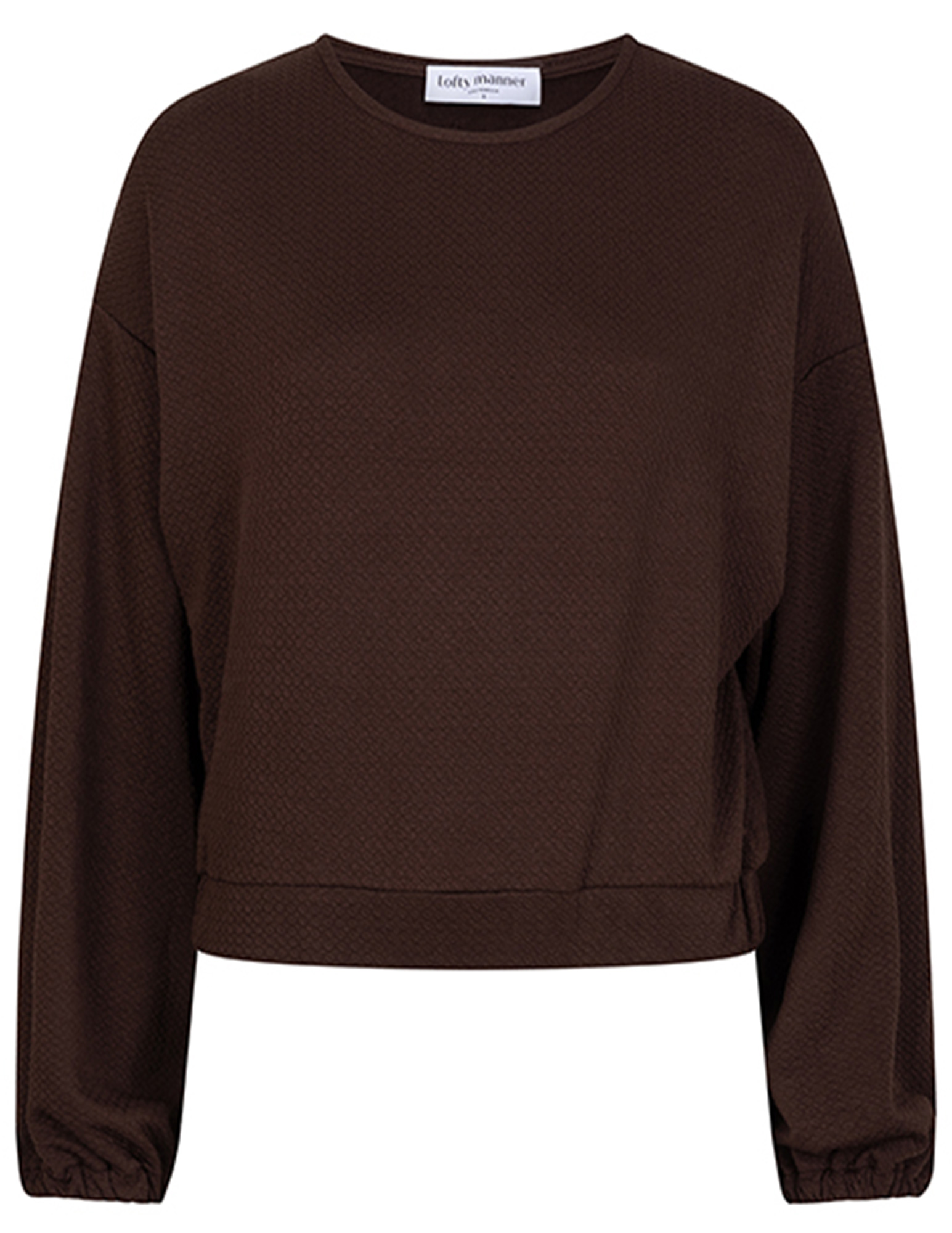 Lofty Manner Top Amala QH03 Donker bruin