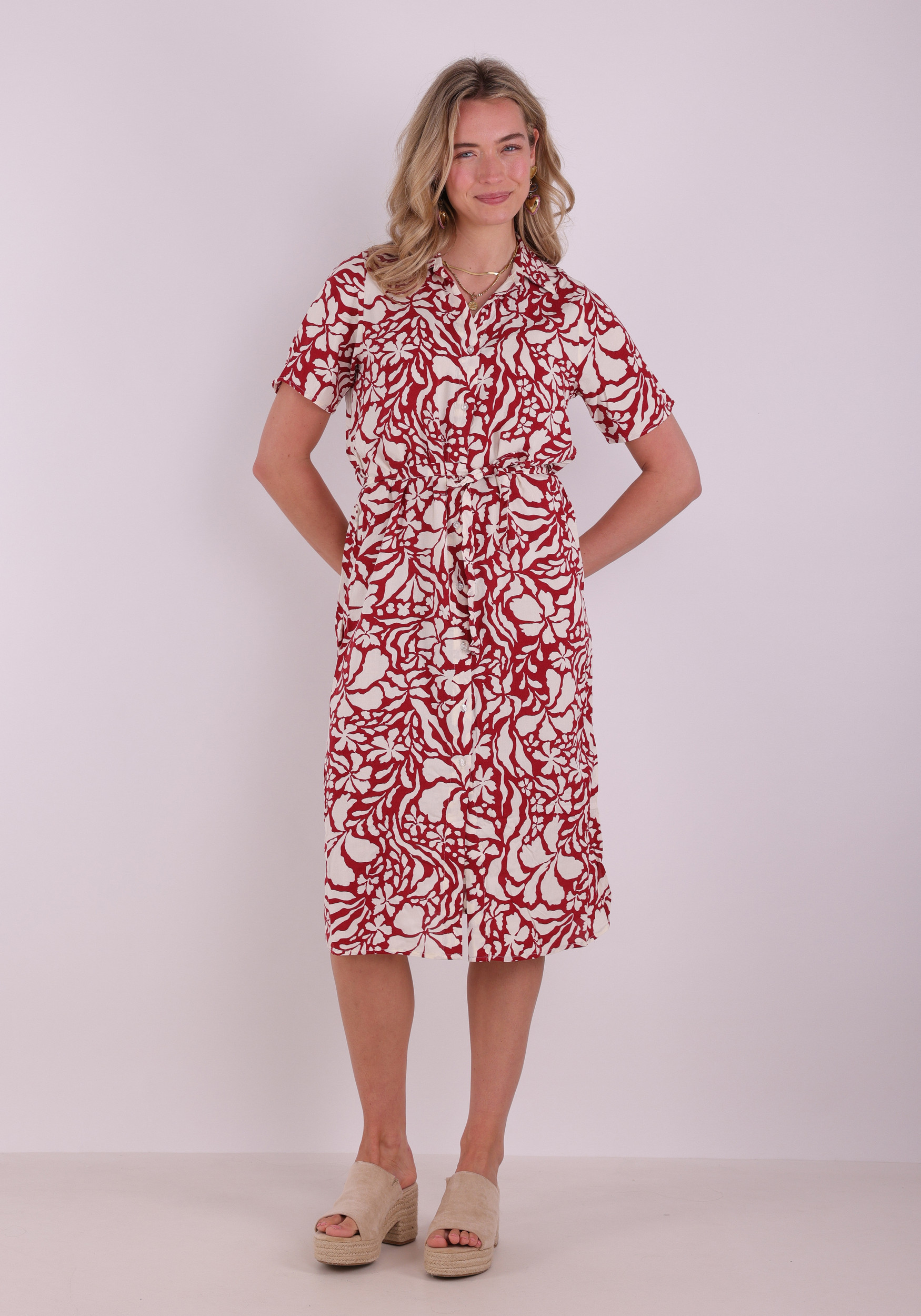 ONLY Jurk Yasmin 15357241 Rood