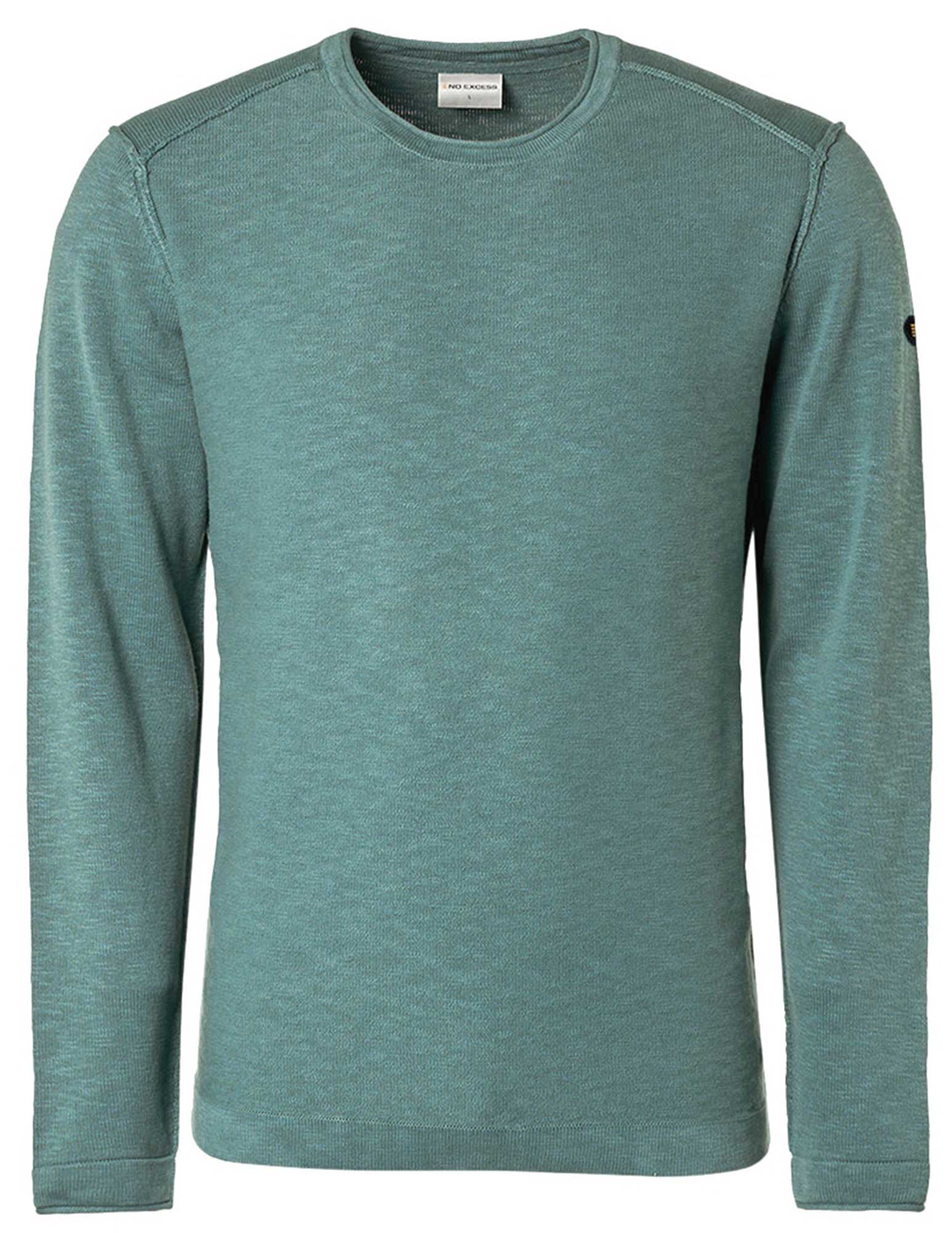 No Excess Trui fijn gebreid 23210103SN Blauw