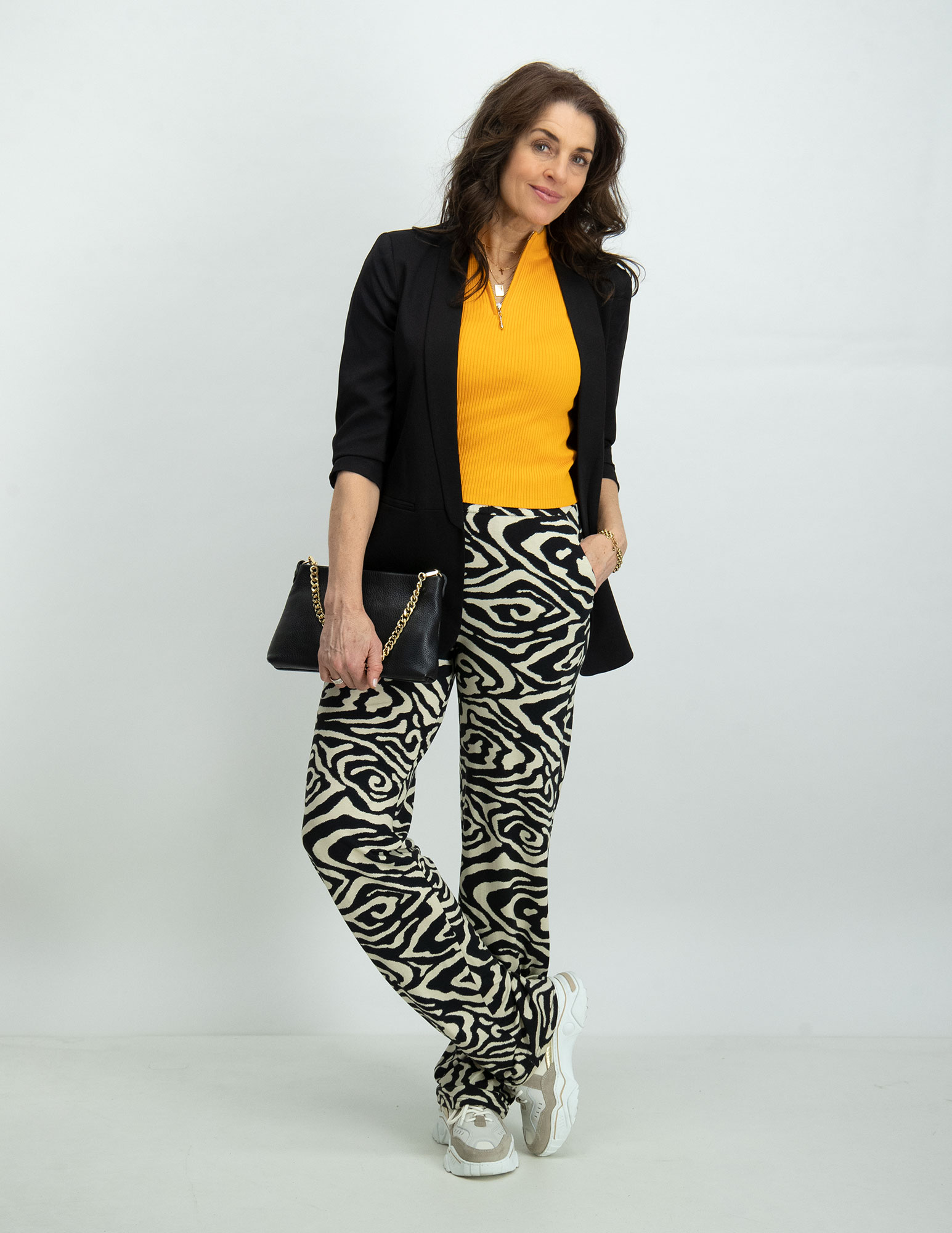 Only Blazer Elly 15197451 Zwart