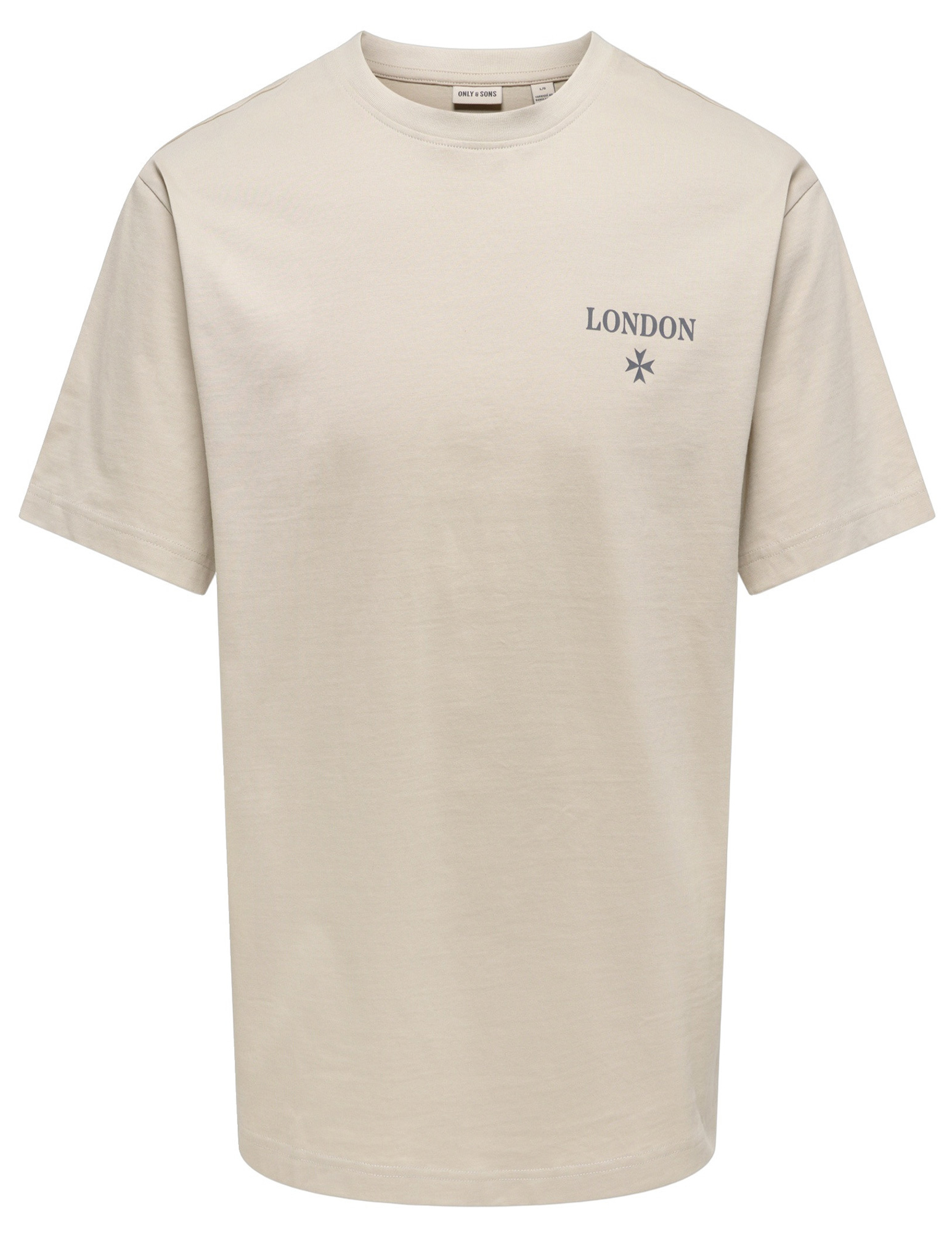 ONLY & SONS T-shirt Fred 22038318 Beige