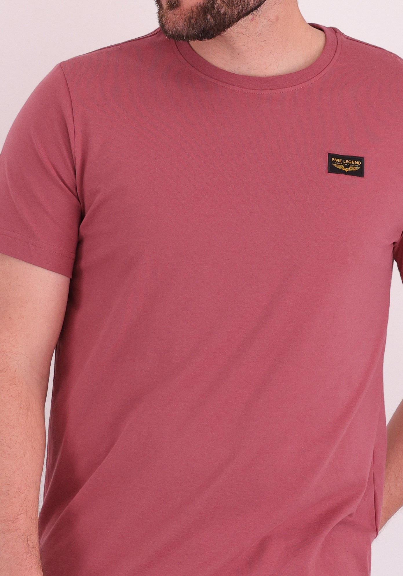 PME Legend T-shirt American classic PTSS2602599 Steenrood
