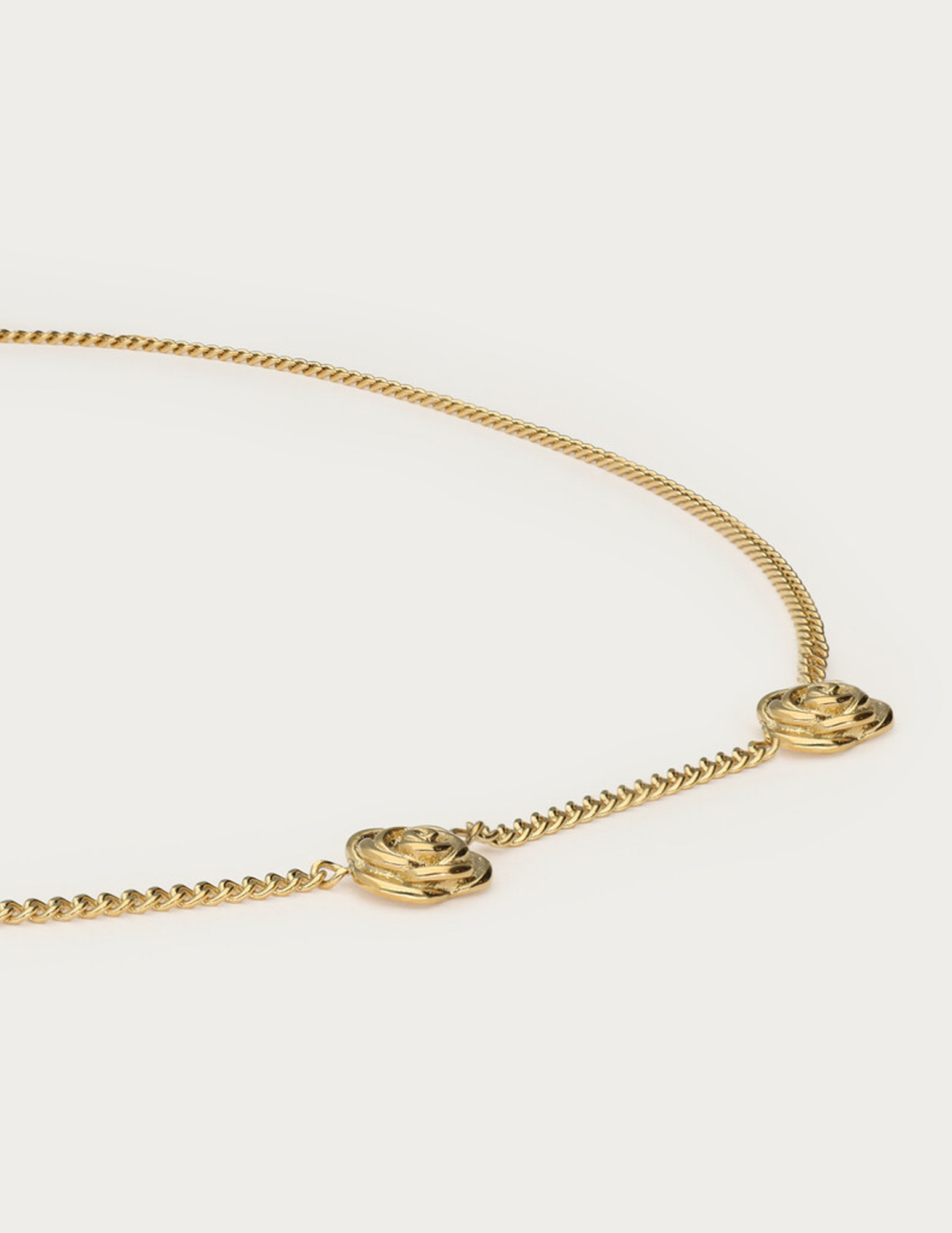 My Jewellery Botanical ketting met drie rozen MJ15399 Goud