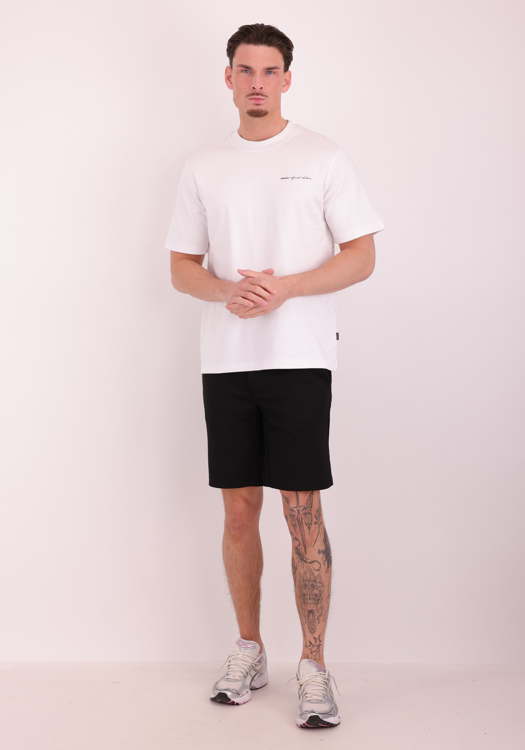 JACK & JONES T-shirt Owen 12292397 Wit