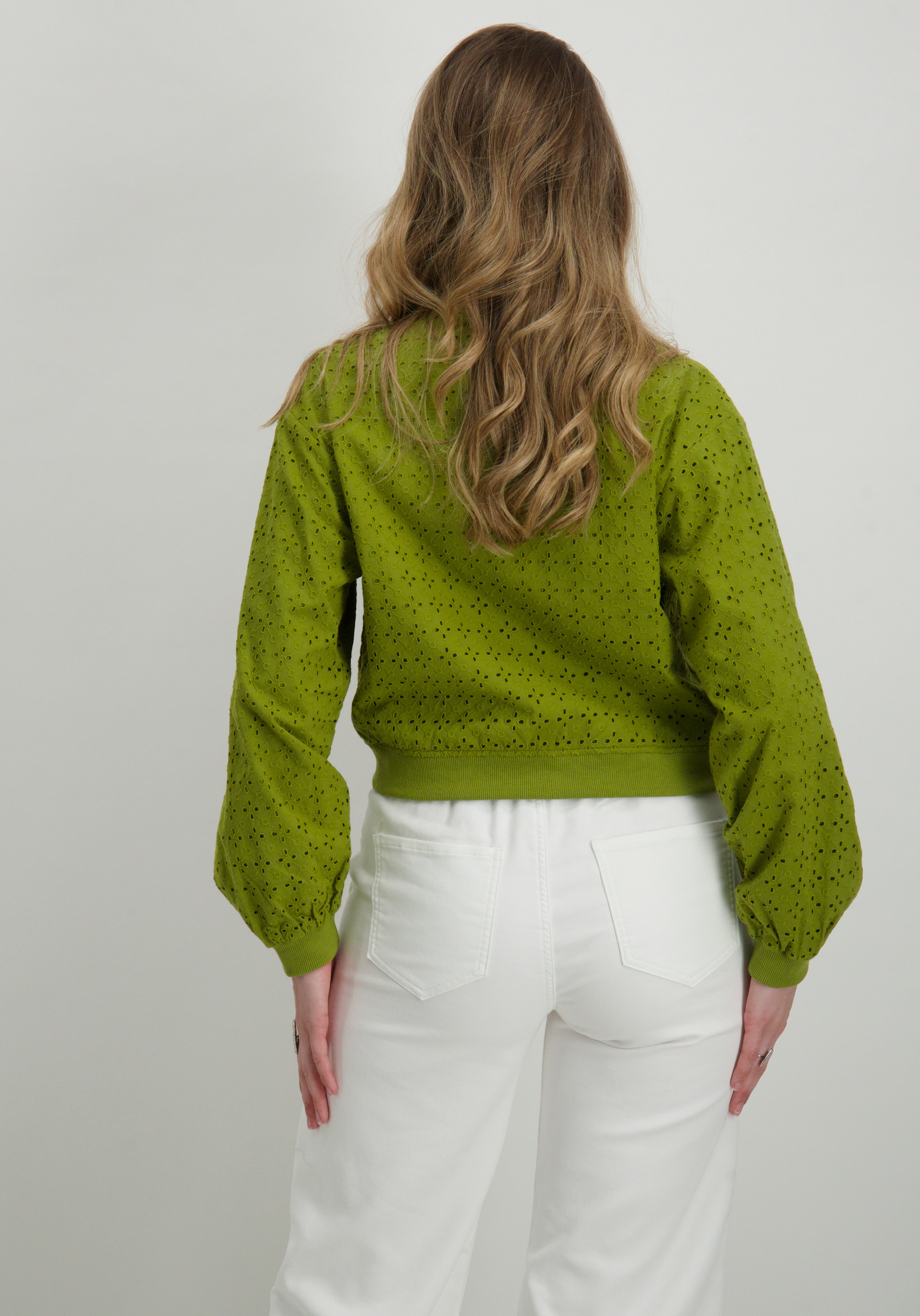 Lofty Manner Bomberjack Lidia QC44 Midden groen