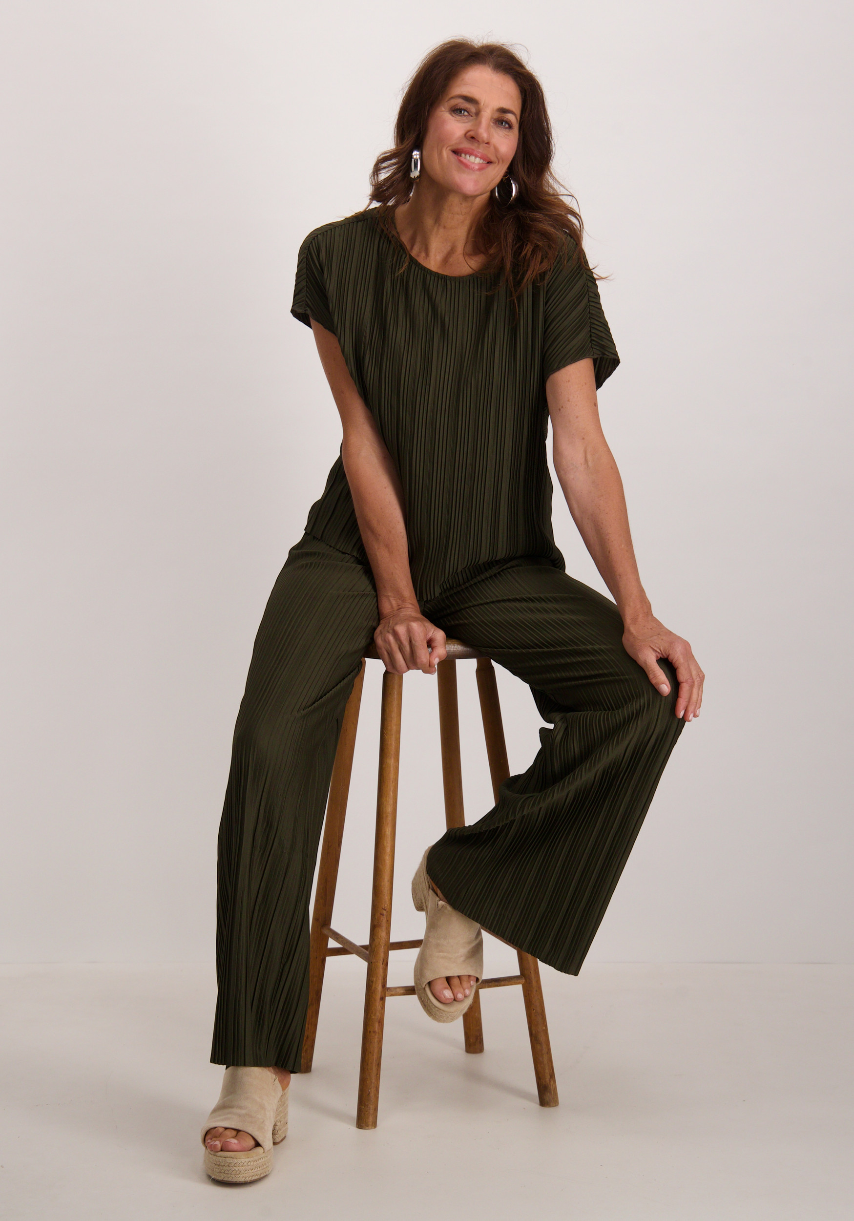 Vila Broek Tahlia 14108028 Leger Groen