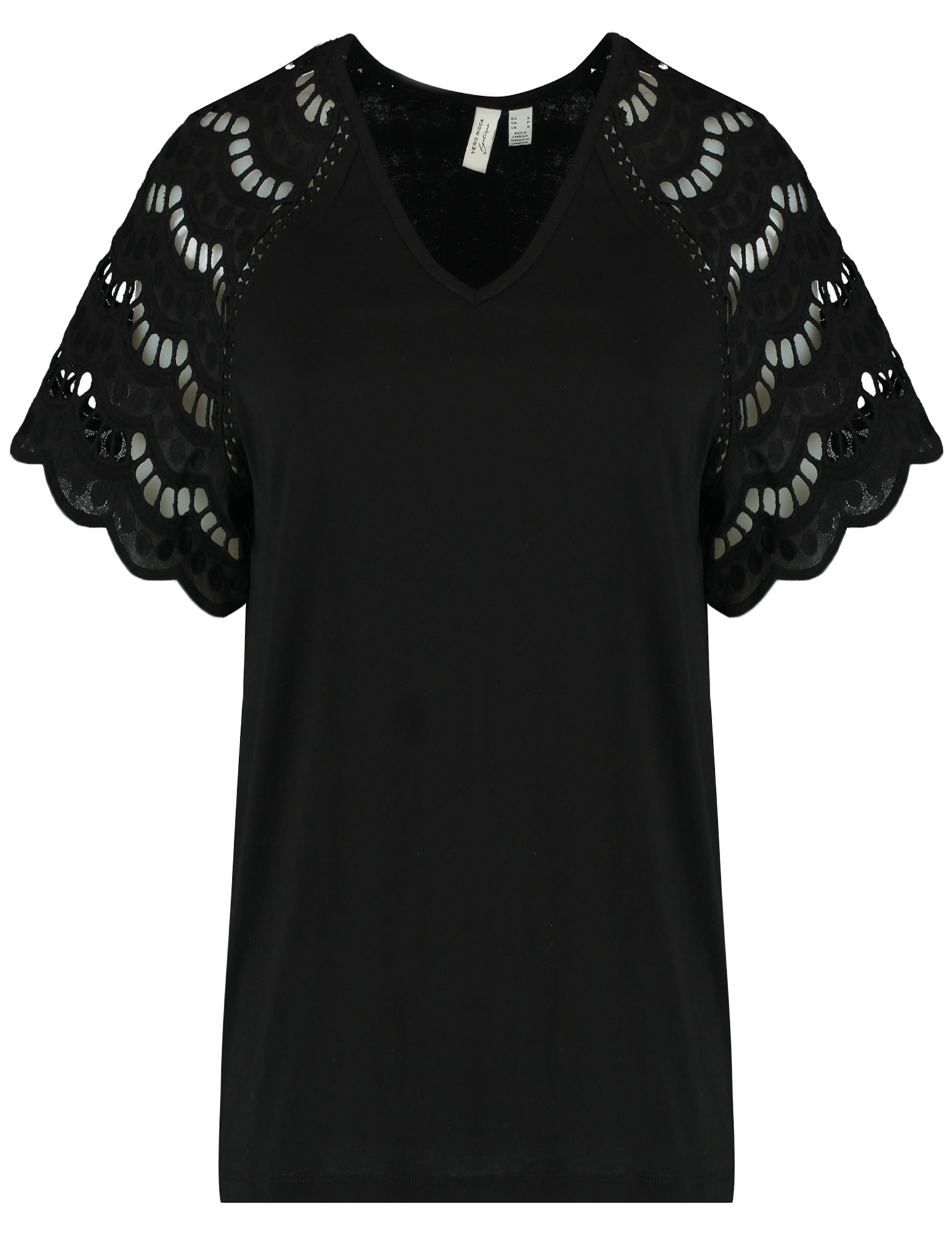 Vero moda Blouse Blasy 10327083 Zwart