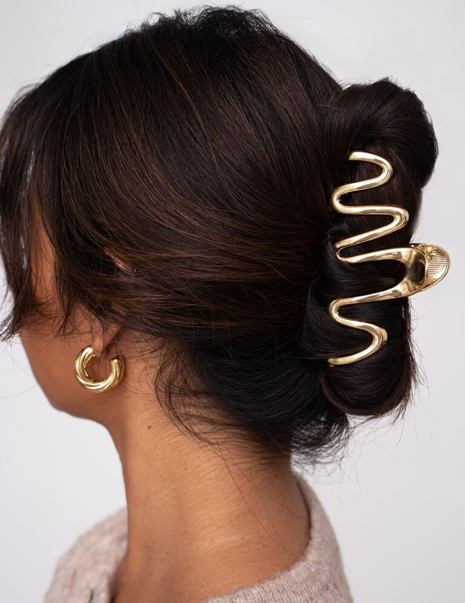 My Jewellery Haarclip met twist MJ12113 Goud