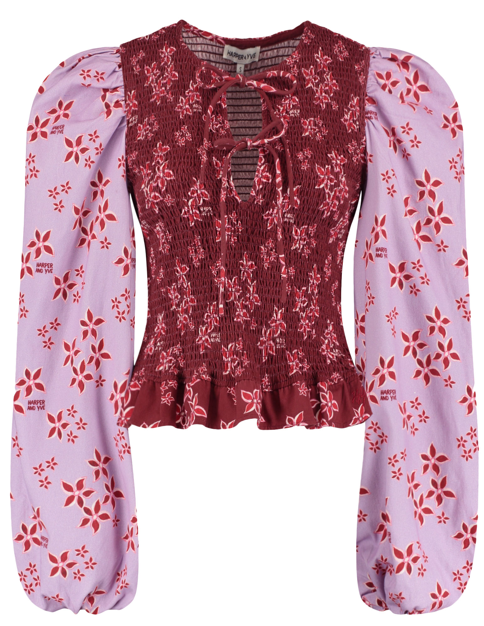 Harper & Yve Blouse Elin AW25C605 Bordeaux