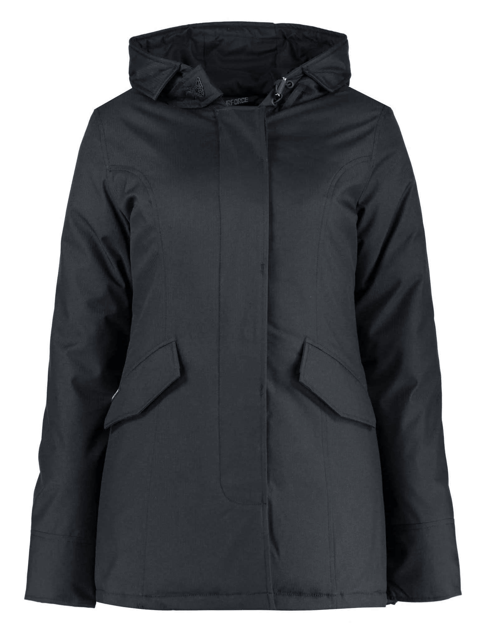 AIRFORCE Winterjas 2 pocket parka HRW0434 Antraciet