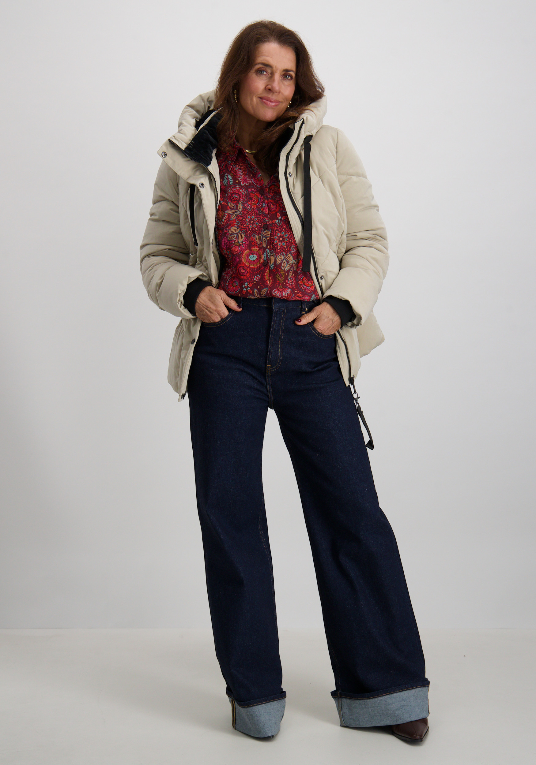Geisha Winterjas 58507-12 Ecru