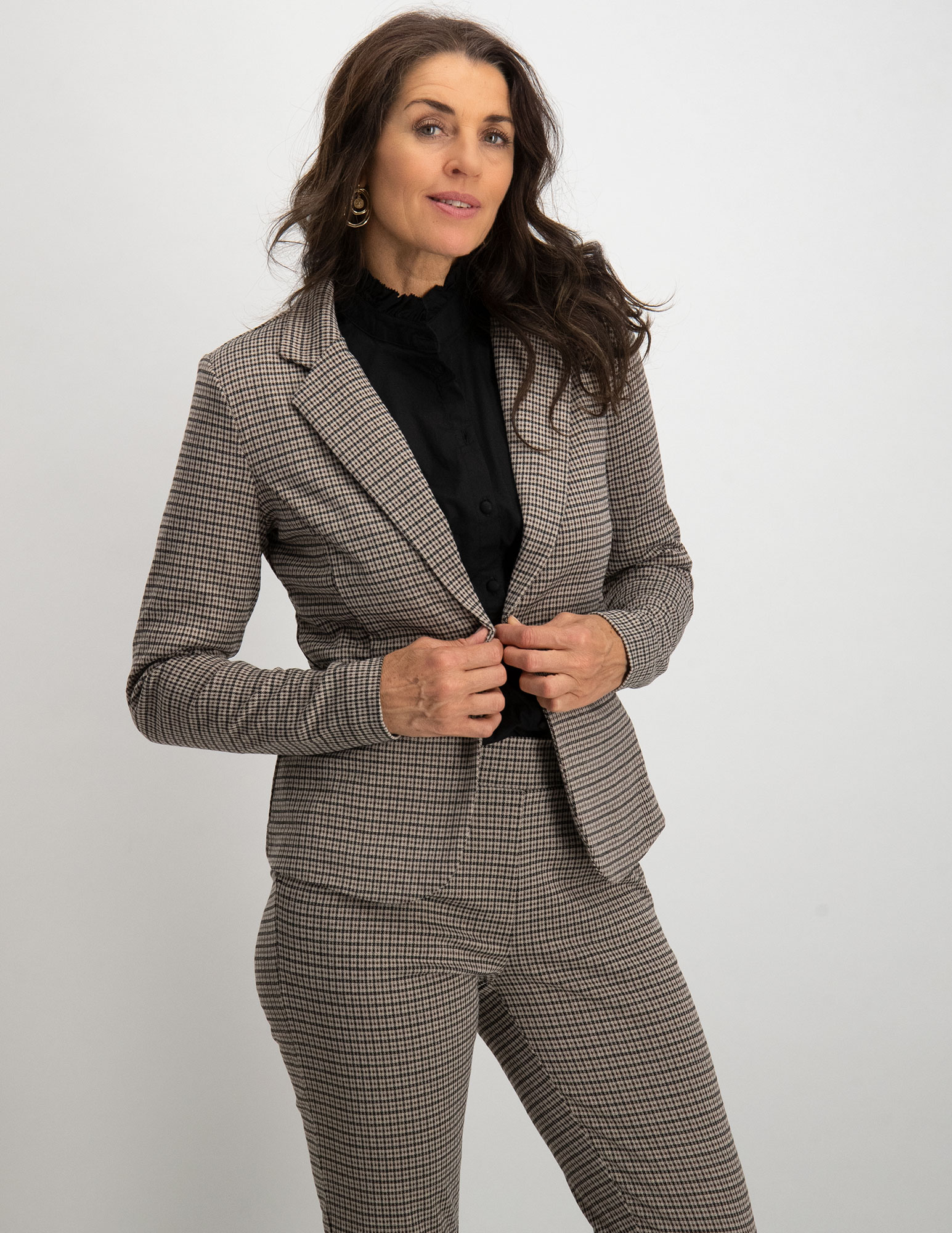 Ichi Blazer Kate Cameleon 20115716 Licht bruin