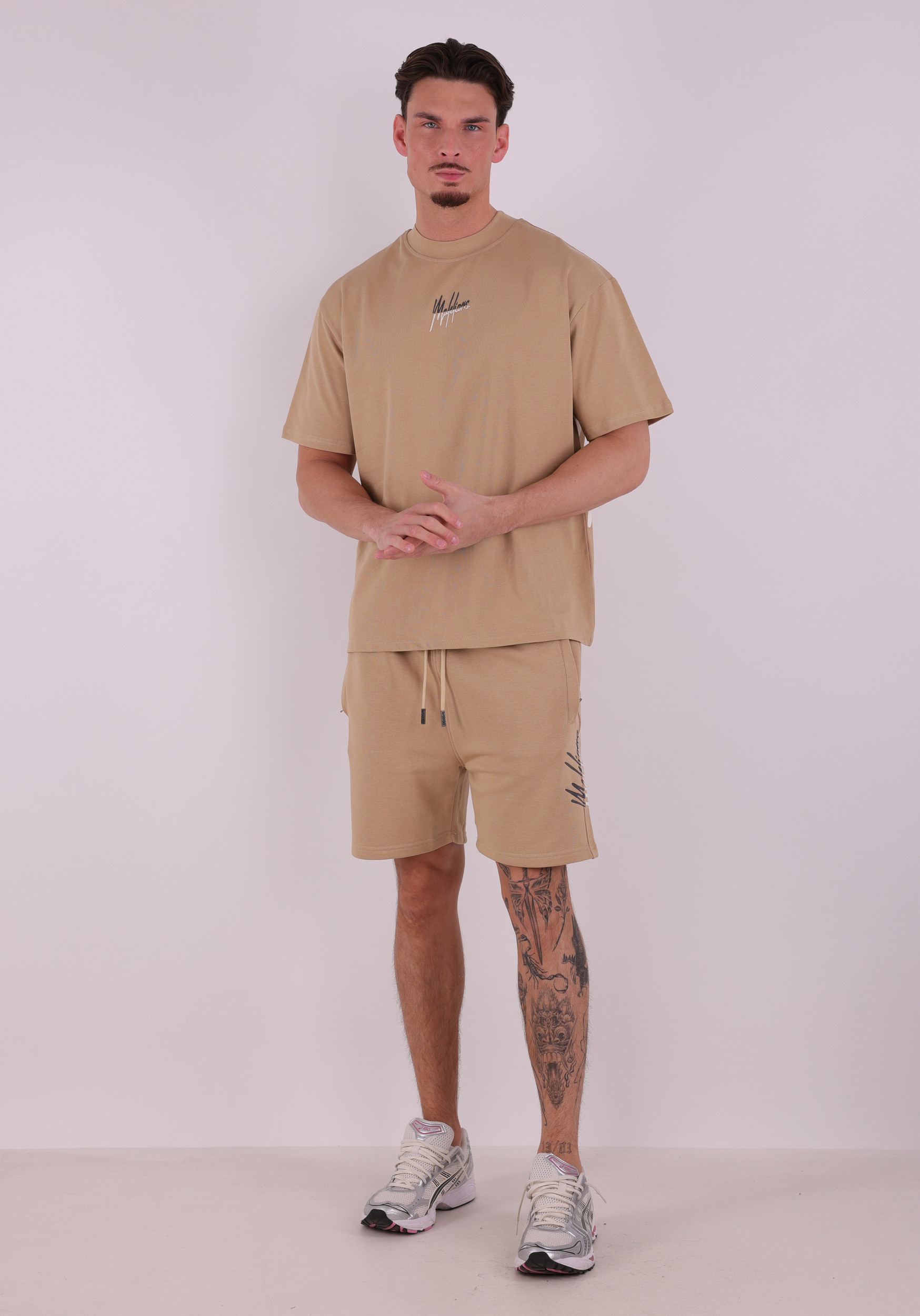 Malelions Short Split MMC30026013 Zand