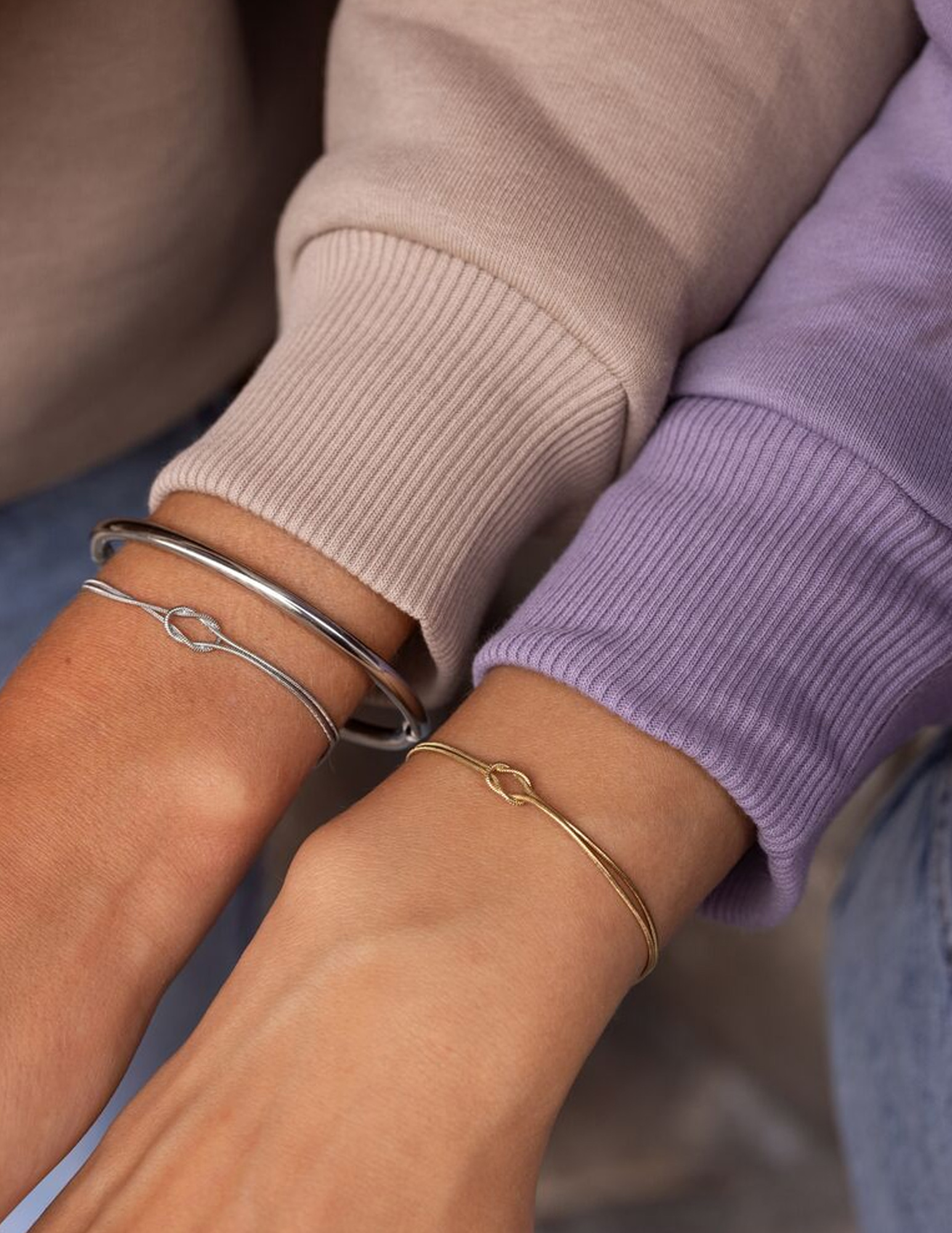 My Jewellery Armbanden set Forever Connected MJ11661 Goud