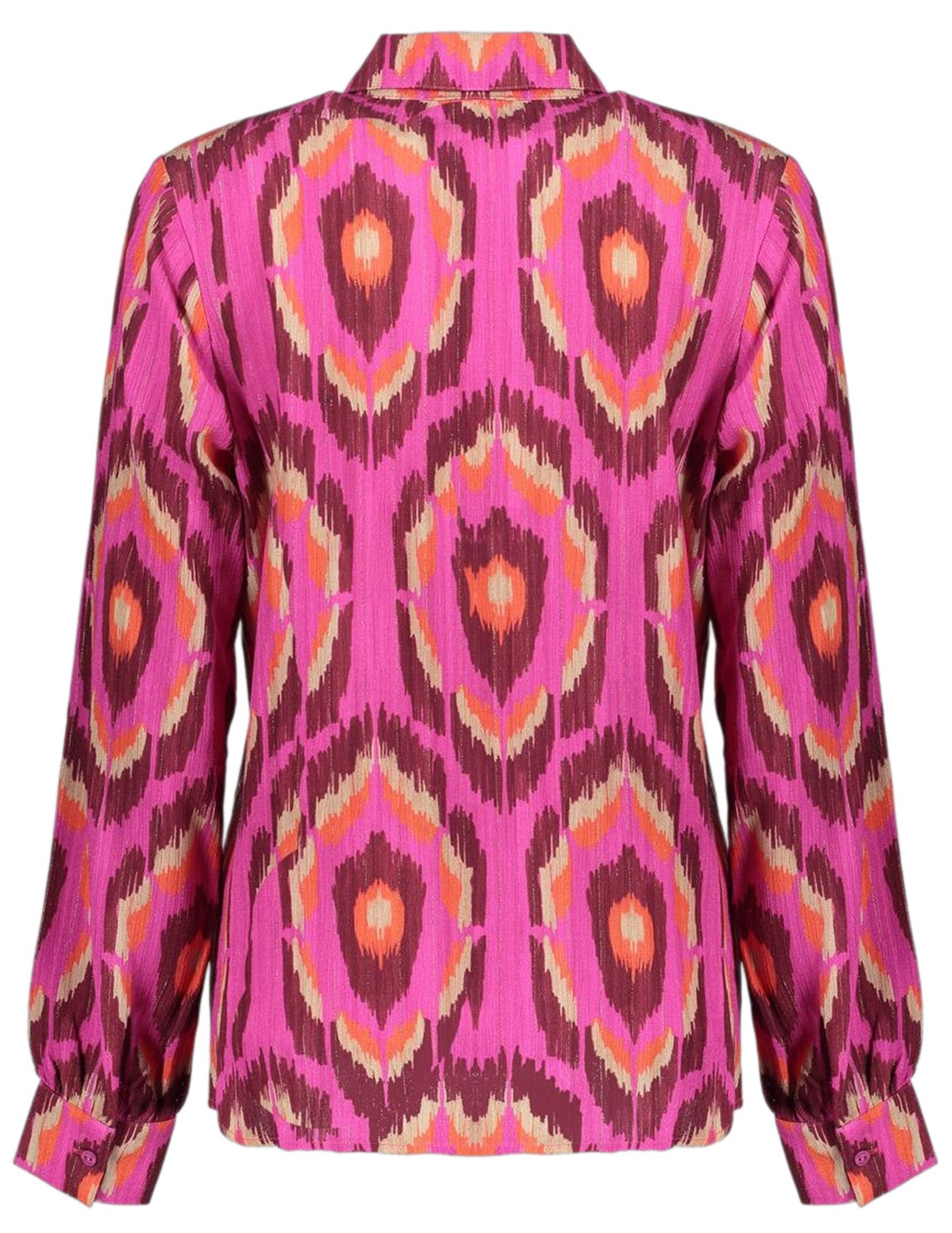 Geisha Blouse all-over print 53635-20 Rose