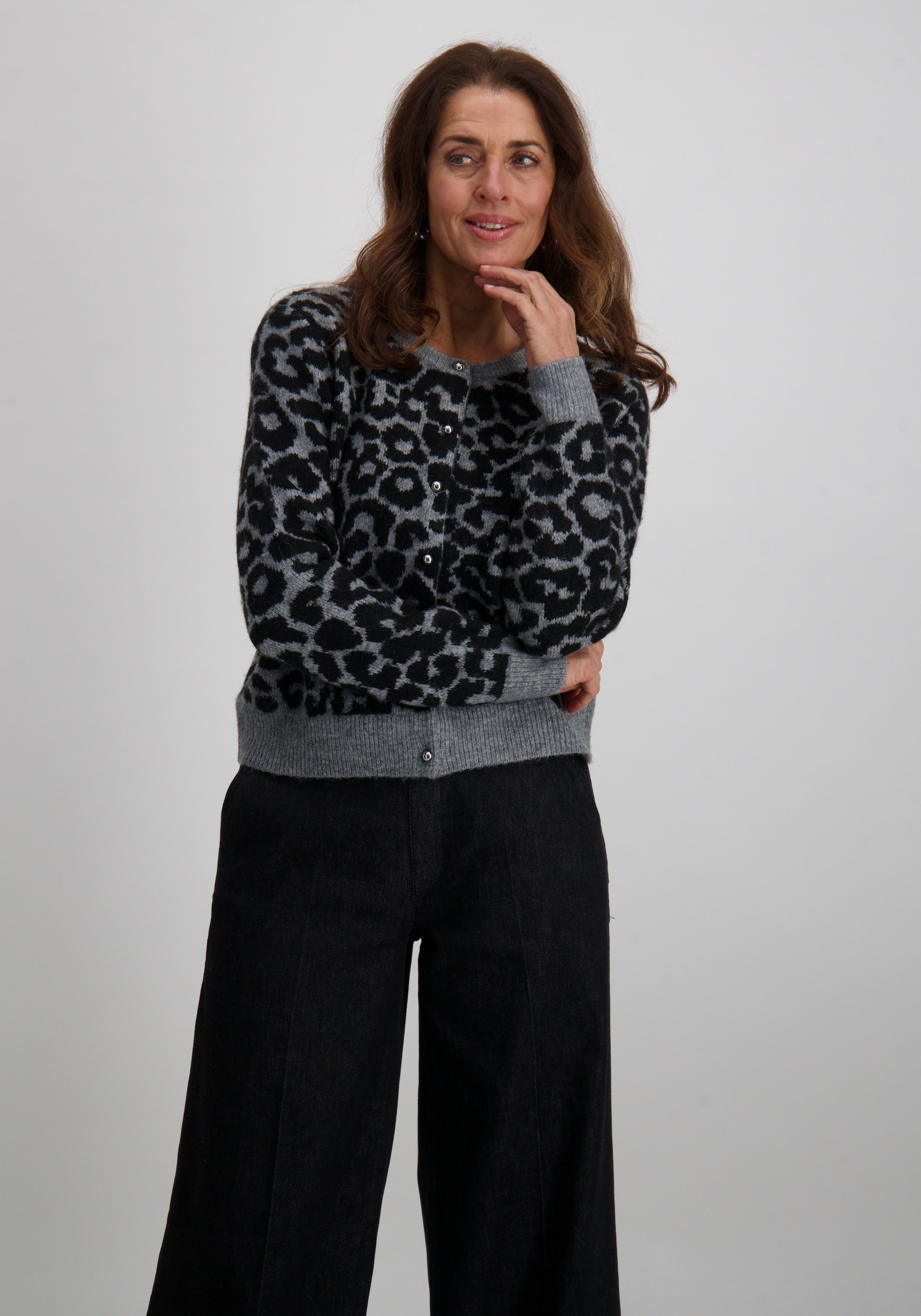 Vero moda Vest Newkai 10331281 Midden grijs