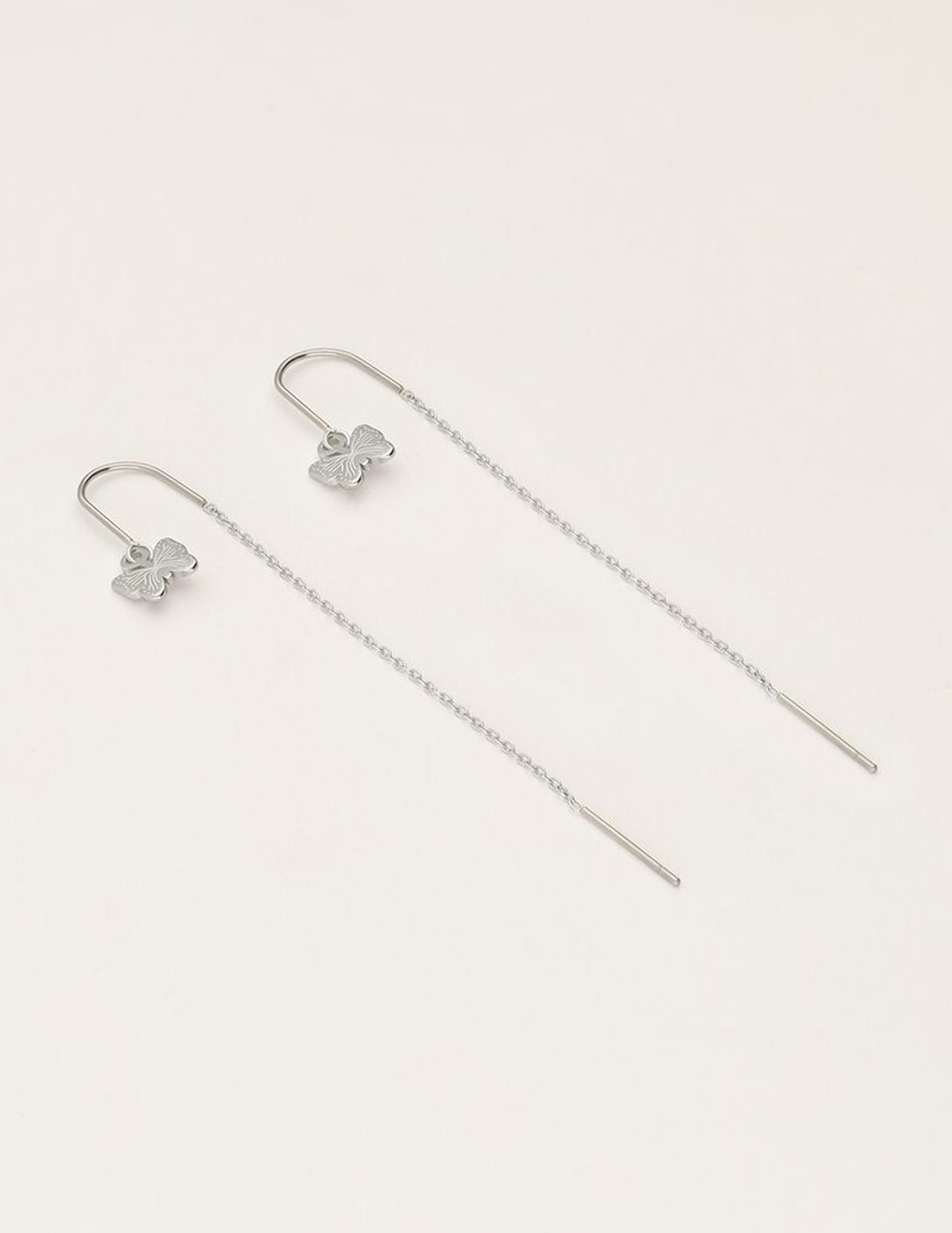 My Jewellery Oorhangers met vlinder MJ11486 Zilver