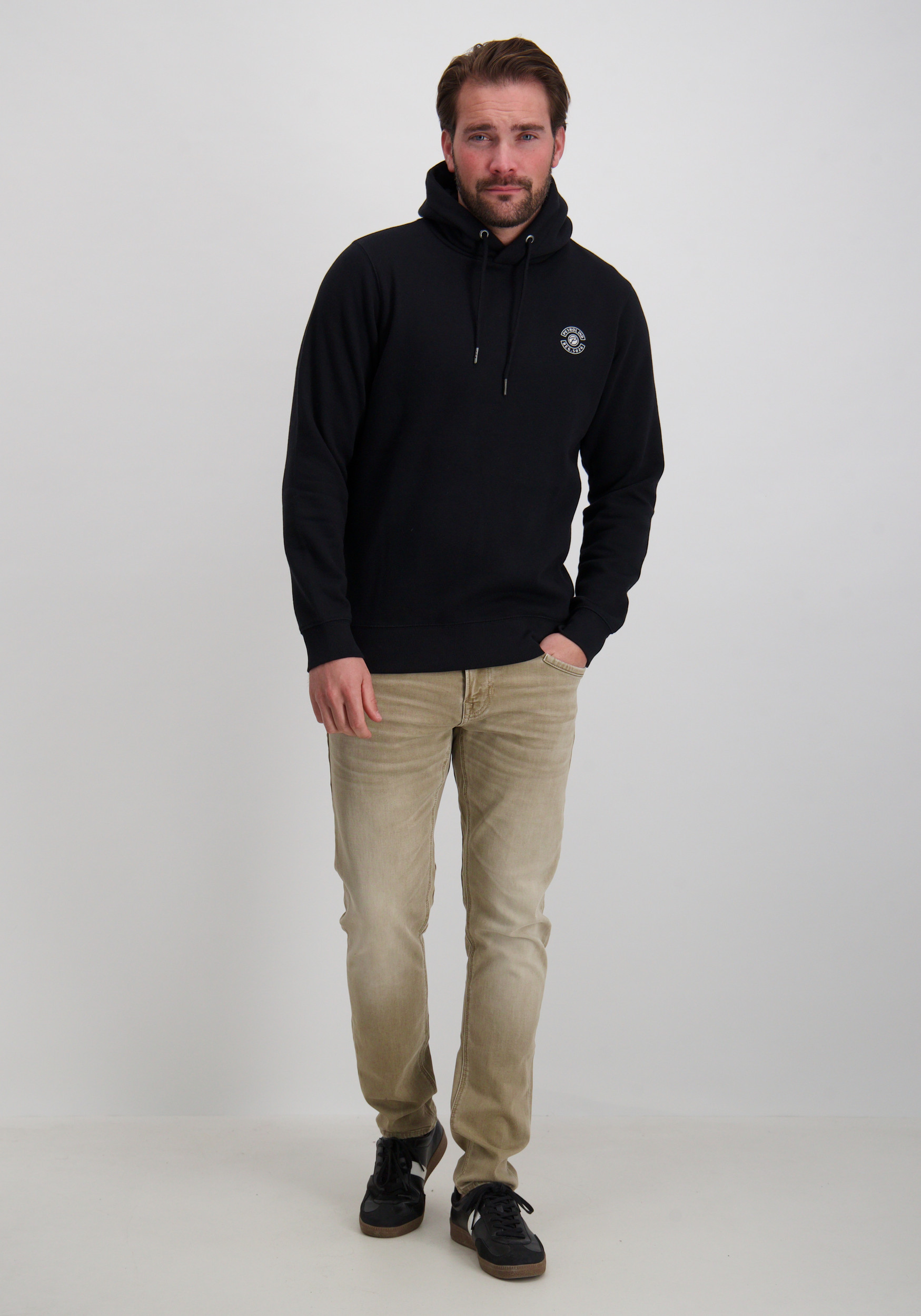 Petrol Sweater M-3050-SWH135 Zwart