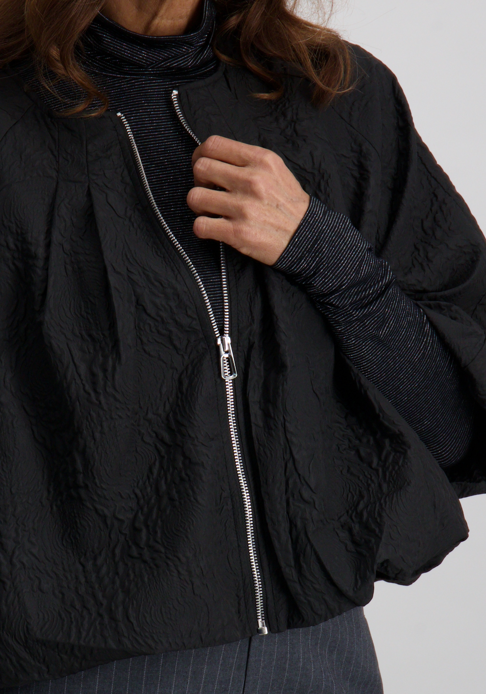 Only Balloon jacket Anja 15356774 Zwart