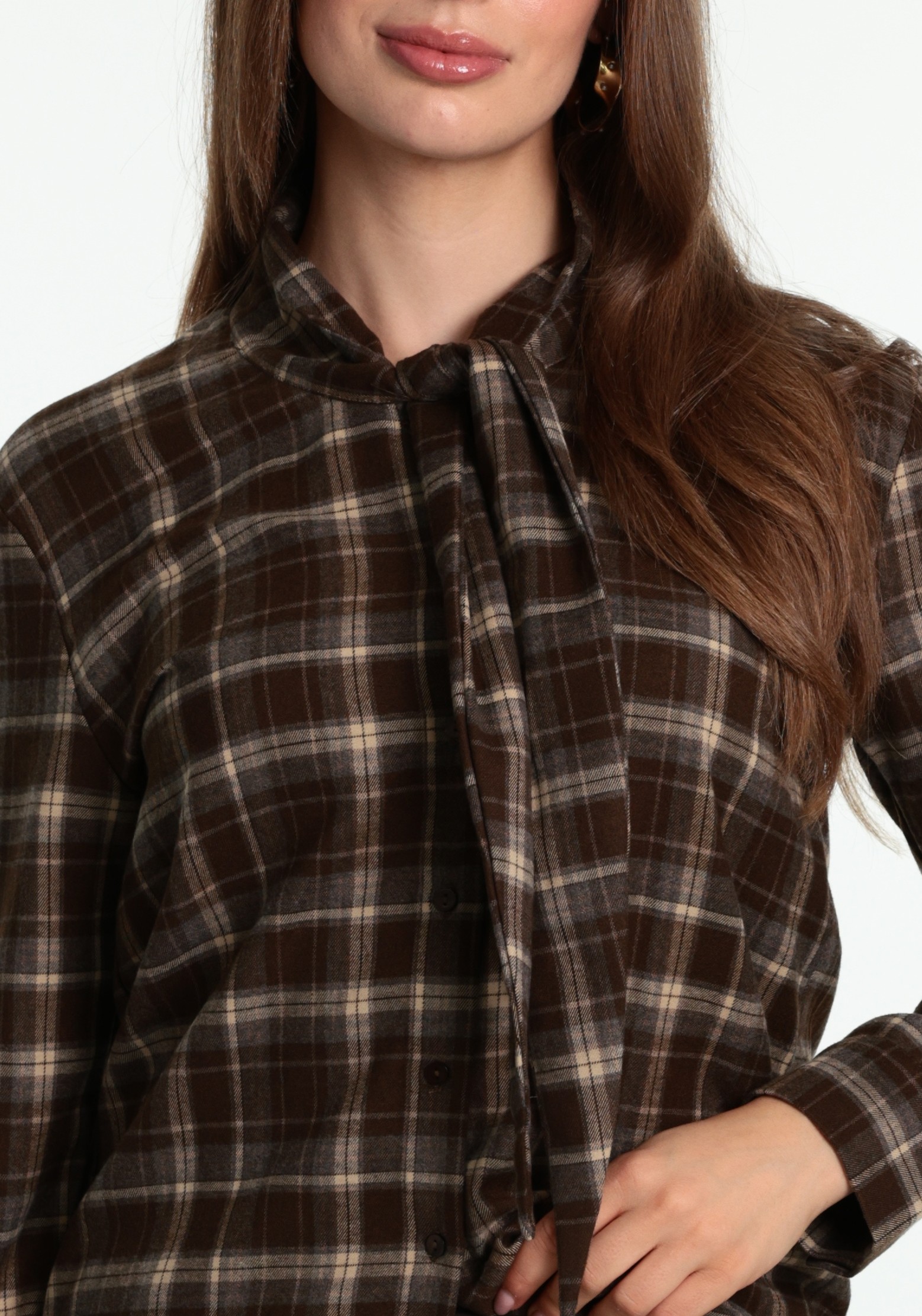 ONLY Blouses Guka 15381945 Bruin