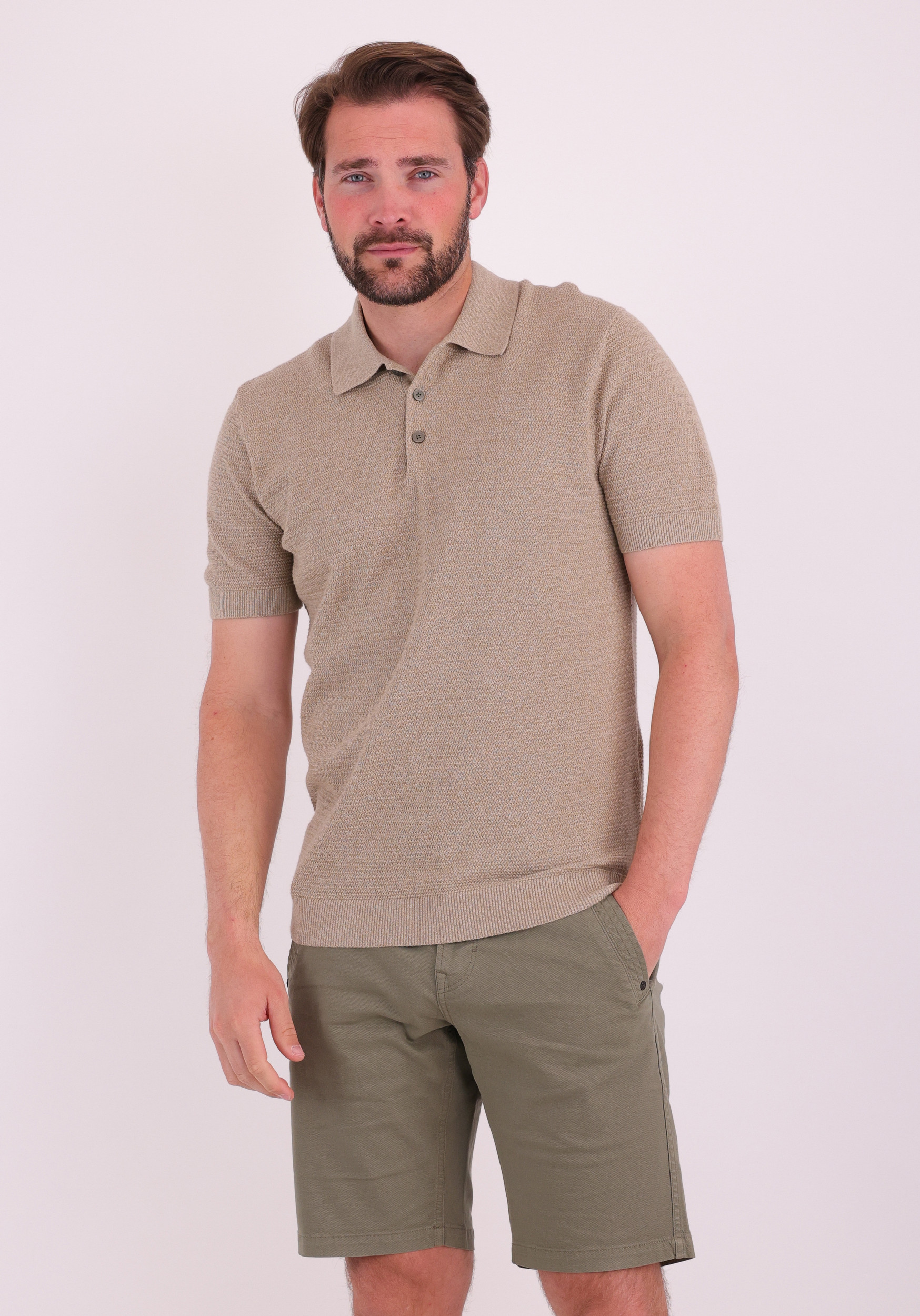 JACK & JONES Polo Riley 12292034 Zand