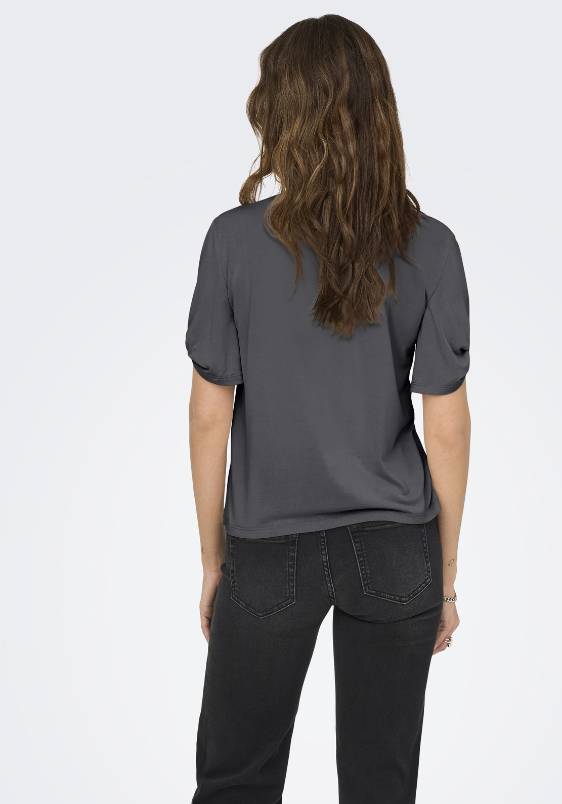 Only T-shirt Free 15349921 Antraciet