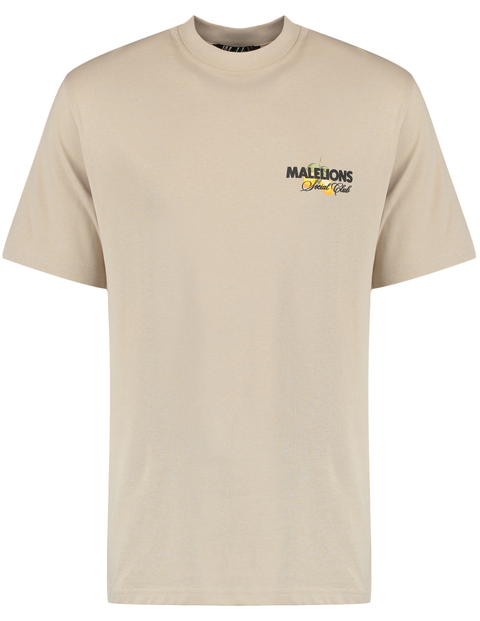 Malelions T-shirt Limone di capri MMC30026031 Taupe