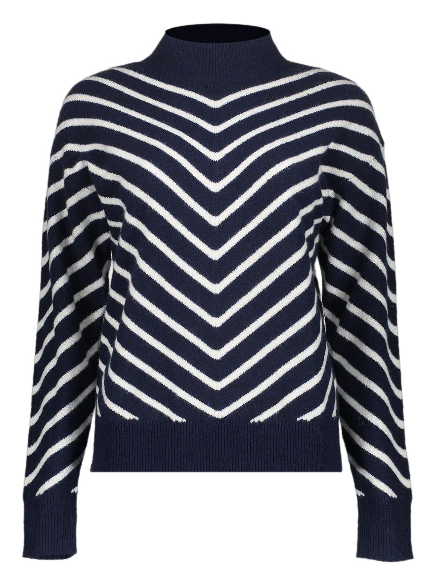 Geisha Trui gestreept 54504-10 Marine