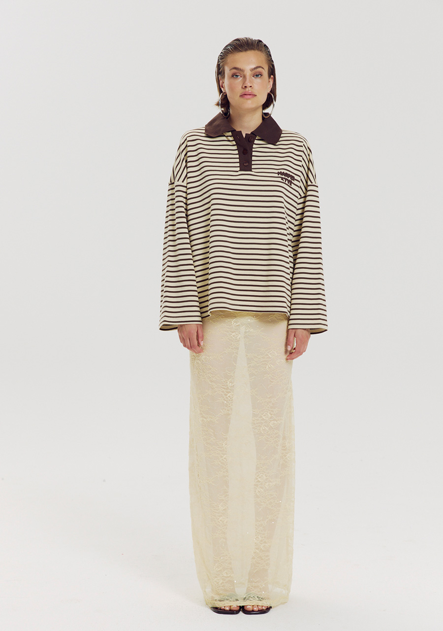 Harper & Yve Sweater Pollie AW6P500 Licht geel