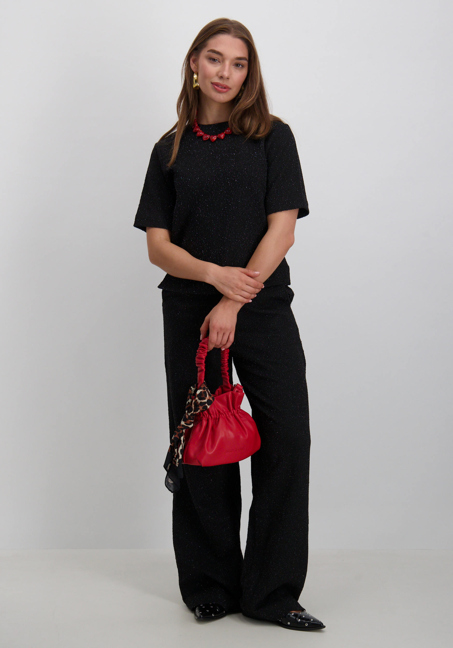 Lofty Manner Top Eva QI03 Zwart