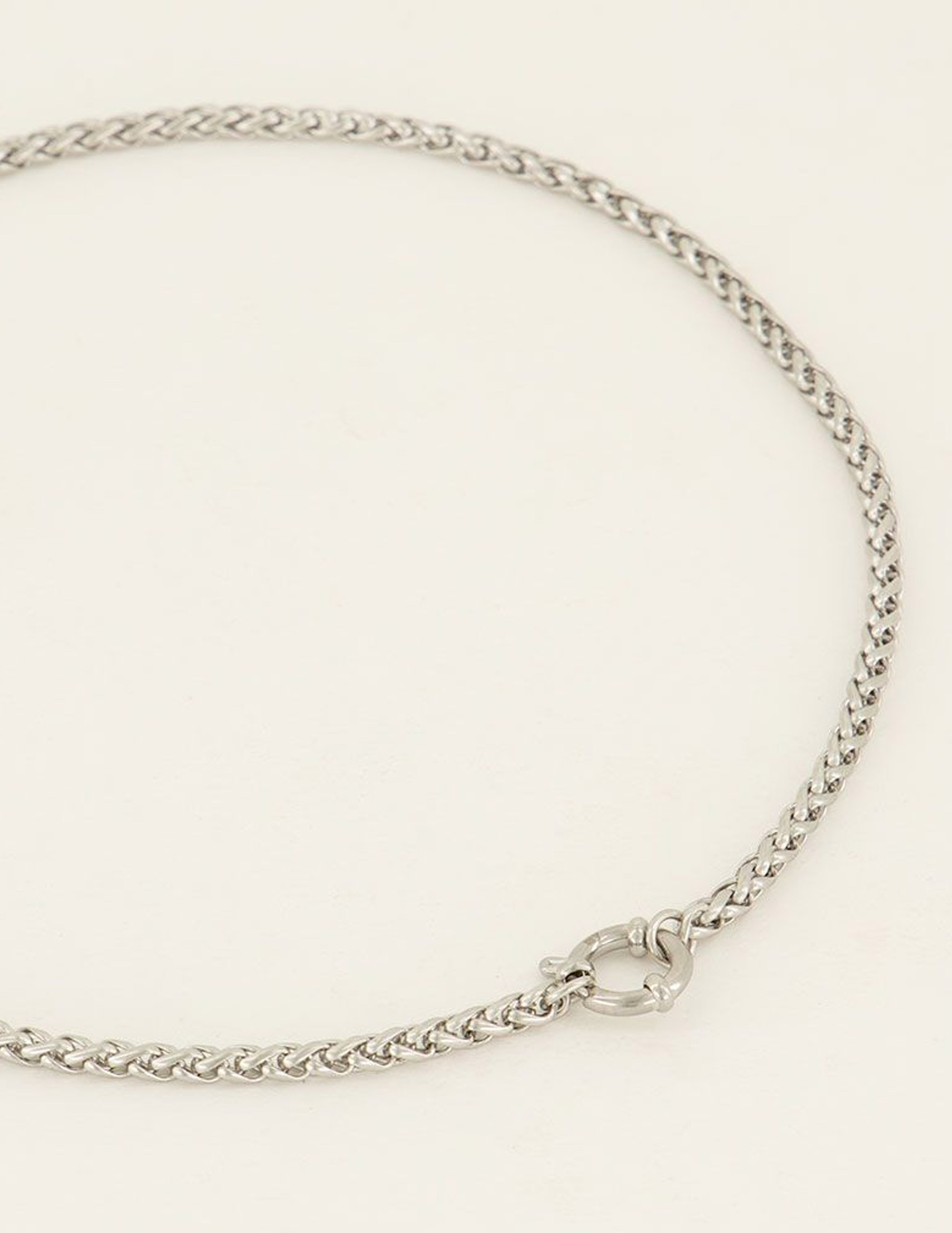 My Jewellery Ketting gedraaide schakels MJ08319 Zilver