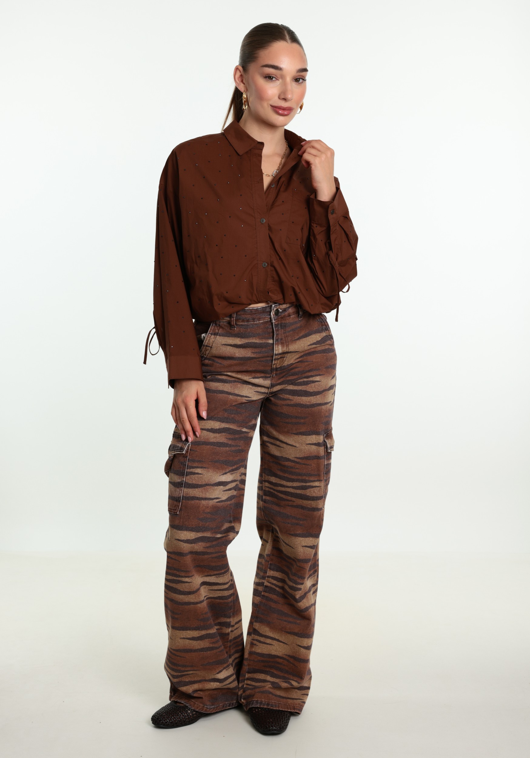 Harper & Yve Jeans Stella AW6D106 Bruin