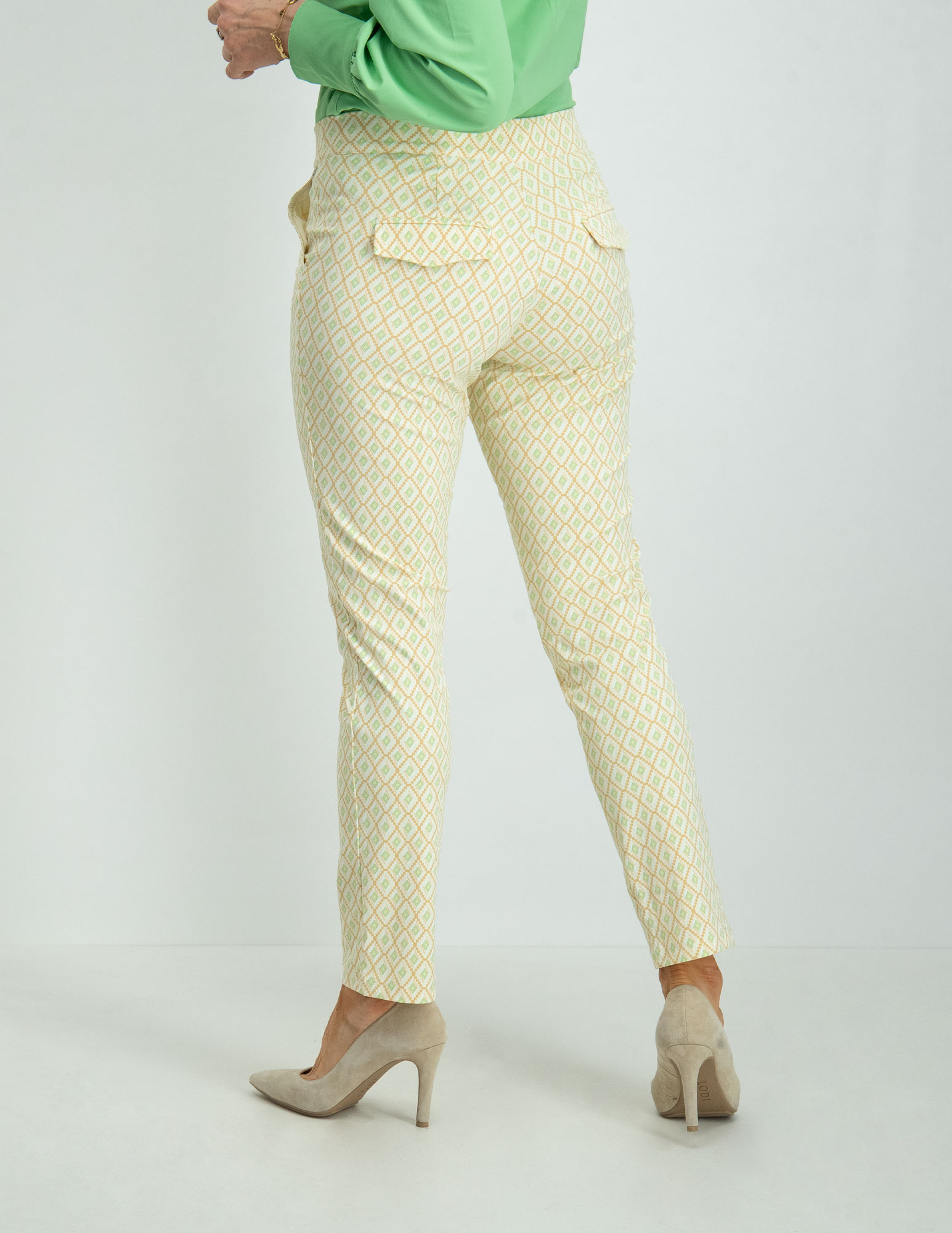 Tramontana Broek Geometric Q13-07-101 Beige