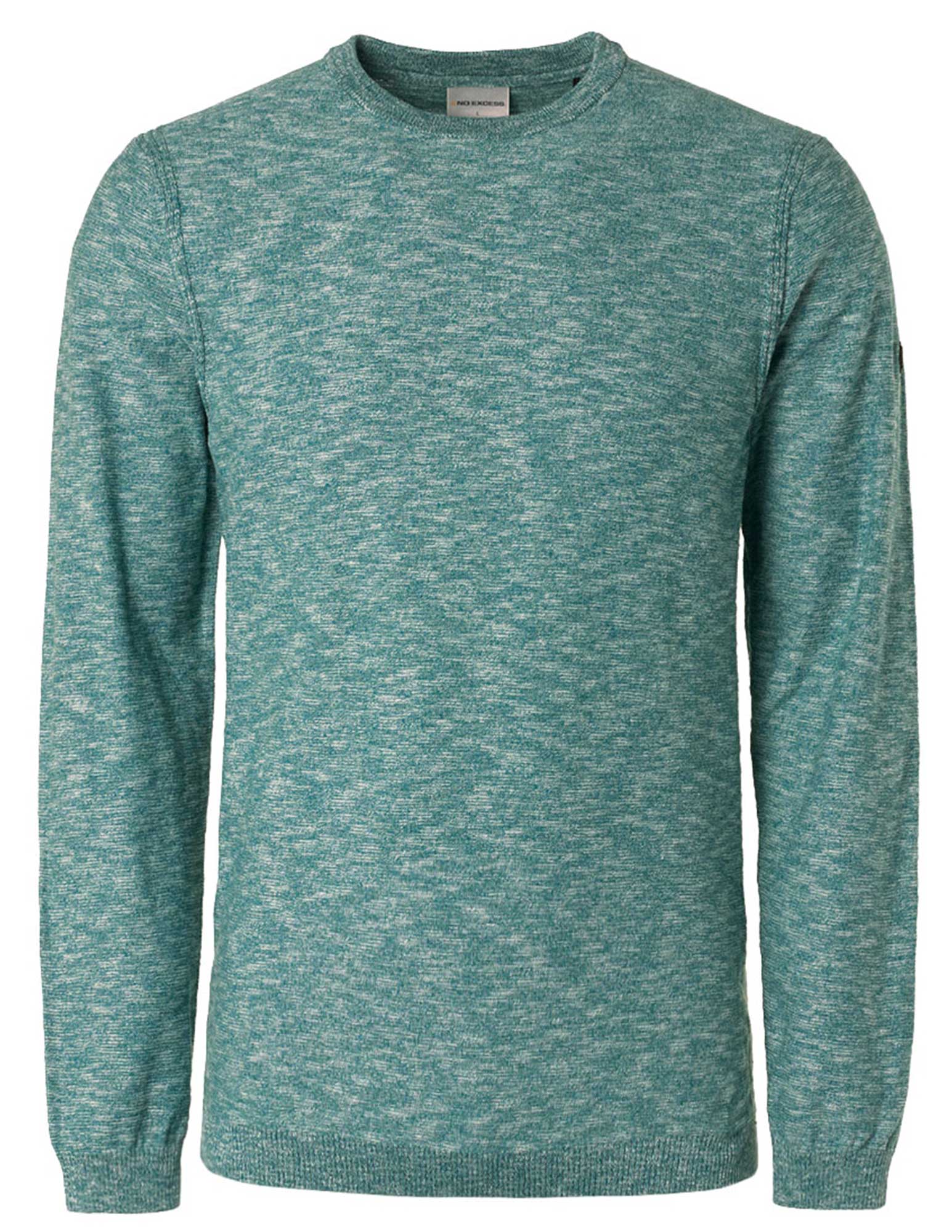 No Excess Trui gemeleerd 23210101 Blauw