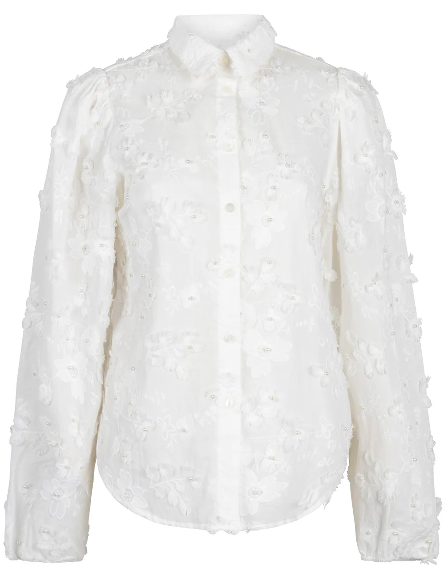 Aaiko BV Blouse lien beads co 522 Wit